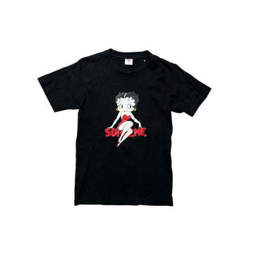 Black Supreme Betty Boop Tee - S