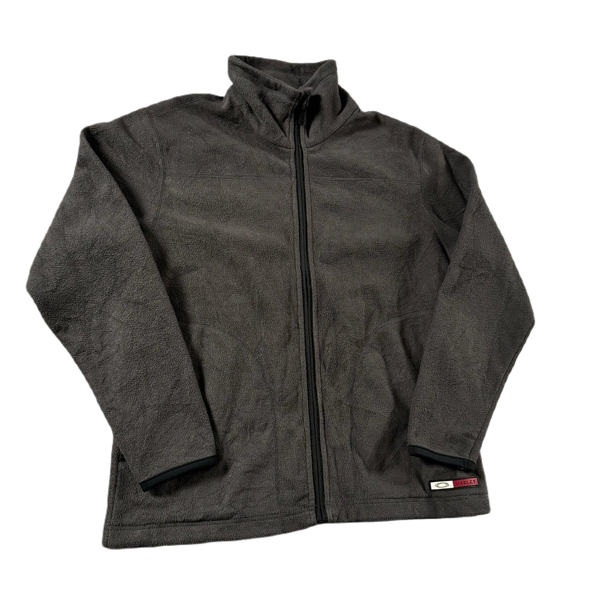 Vintage Grey Oakley Full Zip Fleece - S