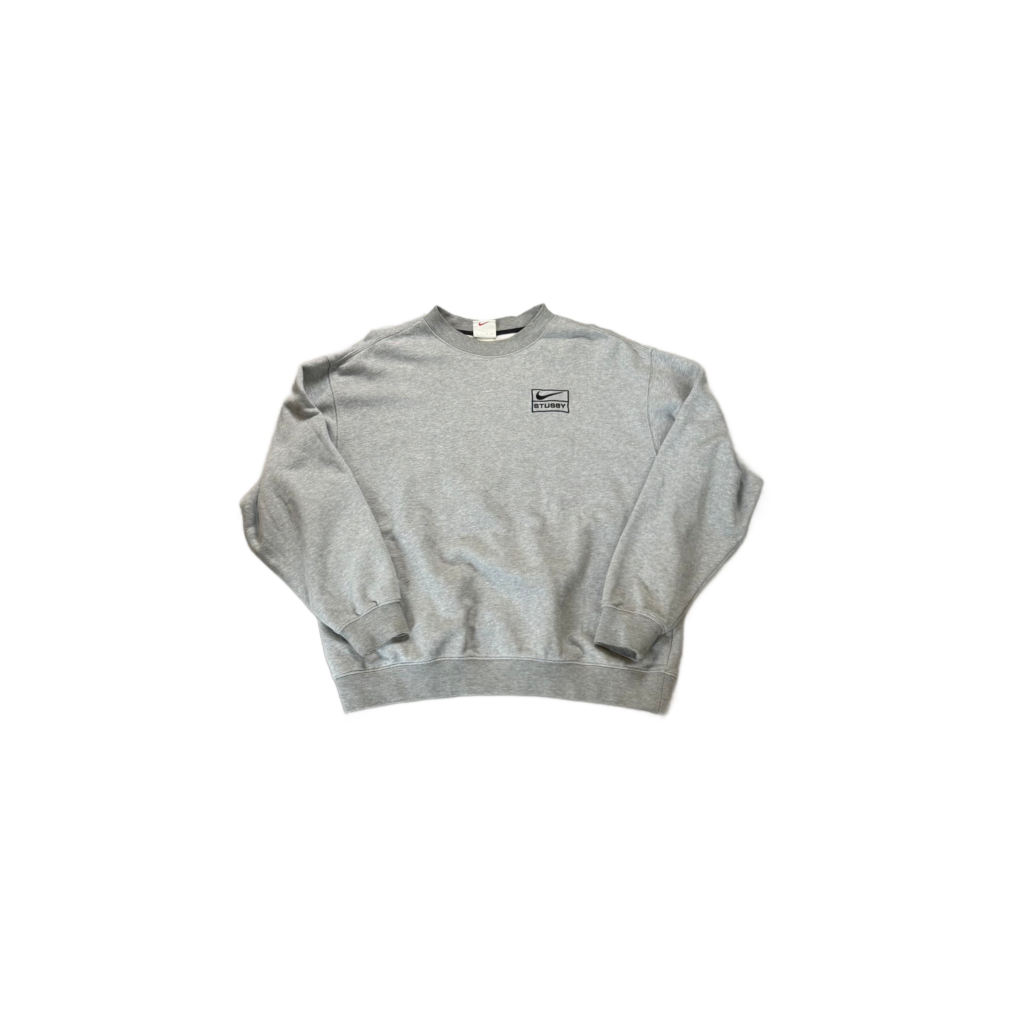 Grey Nike x Stussy Sweatshirt - XL