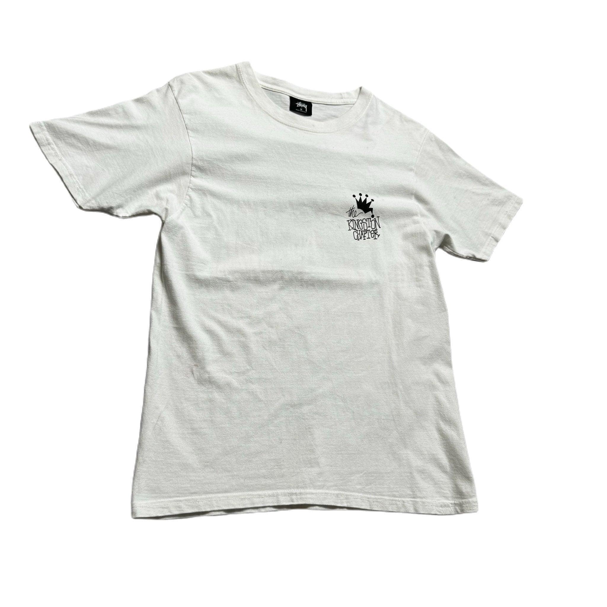 White Stussy Tee - M