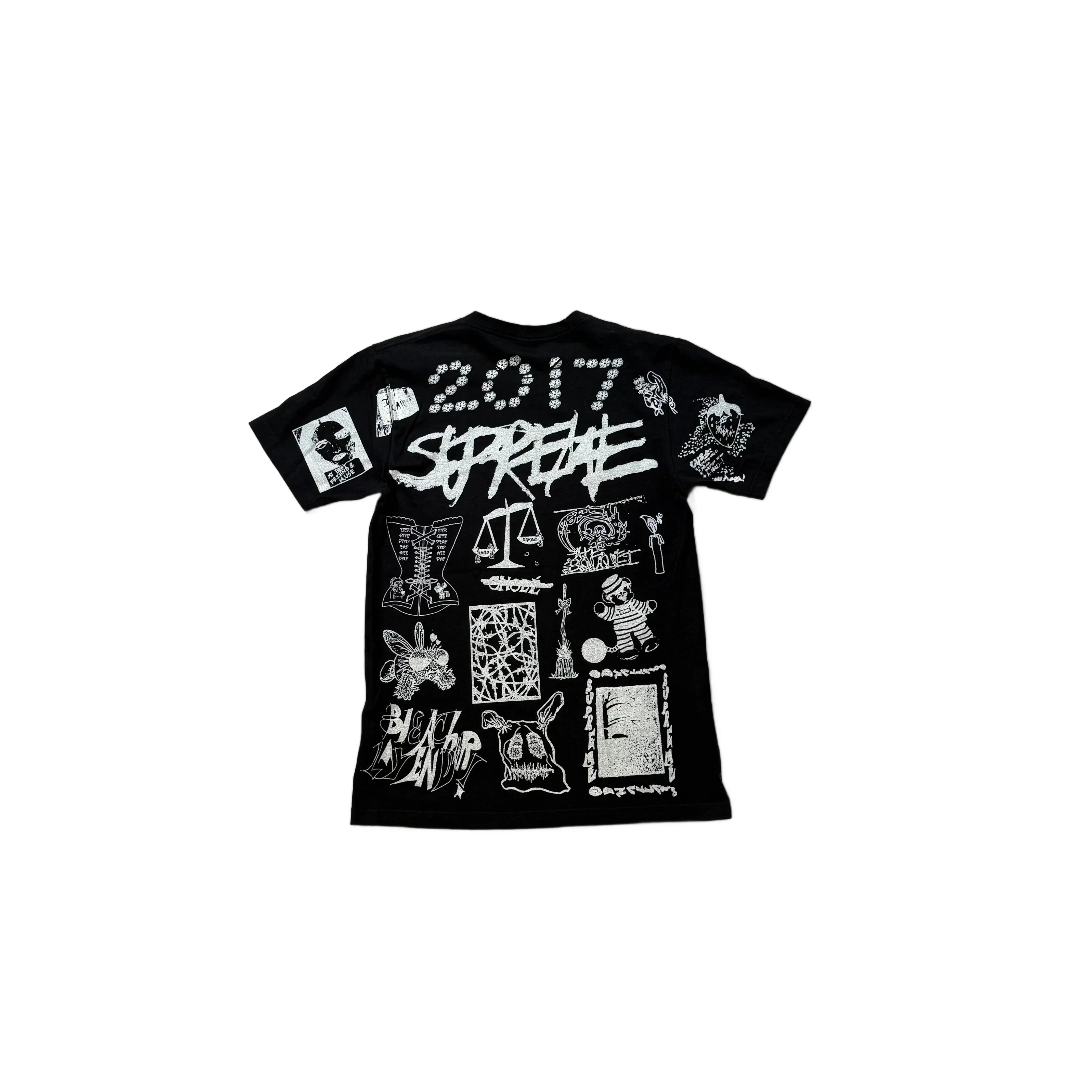 Black Supreme Tee - M