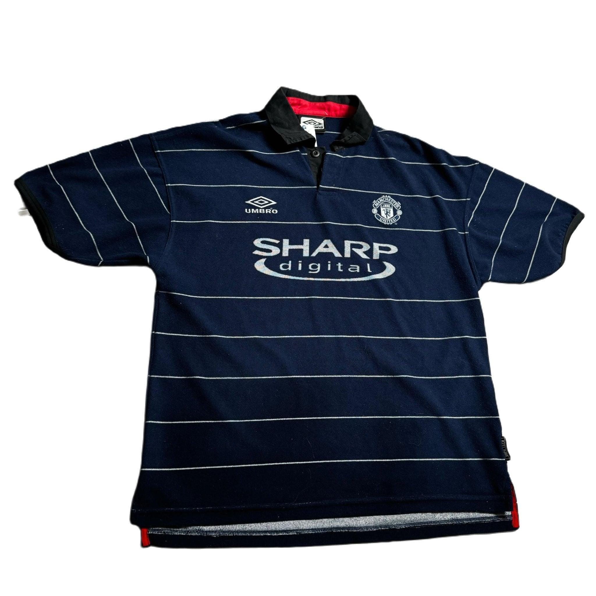 1999 - 00 Manchester United Away Shirt - L
