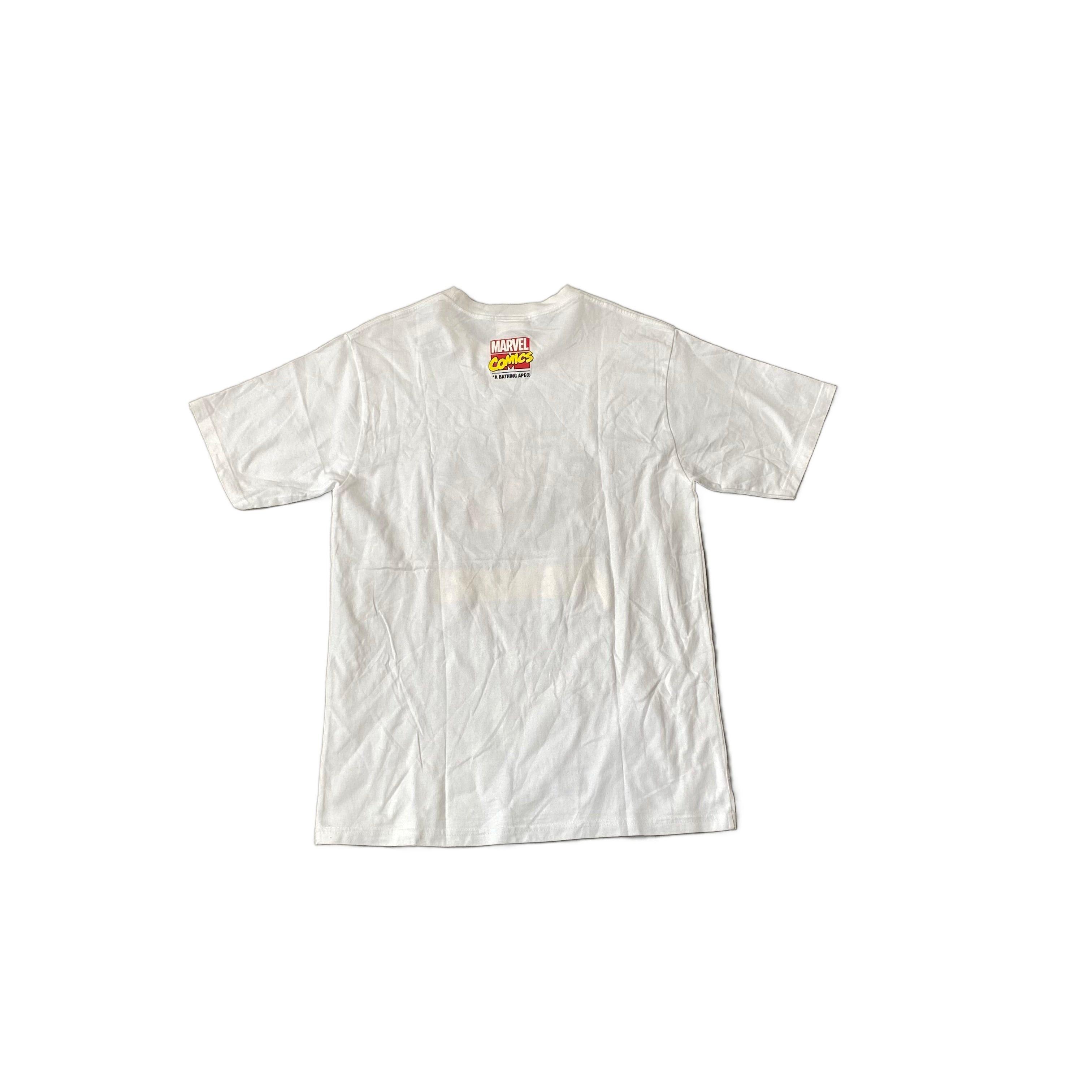 White A Bathing Ape (BAPE) x The Avengers Tee - L