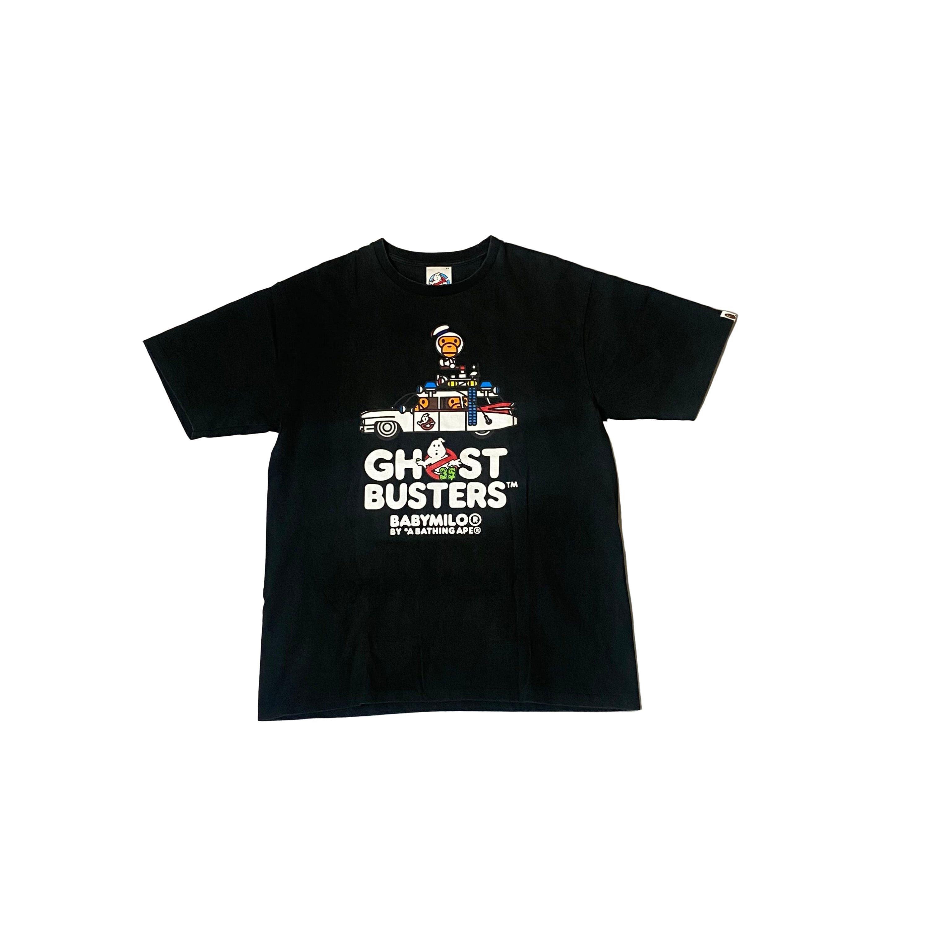 Black A Bathing Ape (BAPE) x Ghostbusters Tee - XL