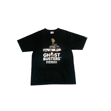 Black A Bathing Ape (BAPE) x Ghostbusters Tee - XL