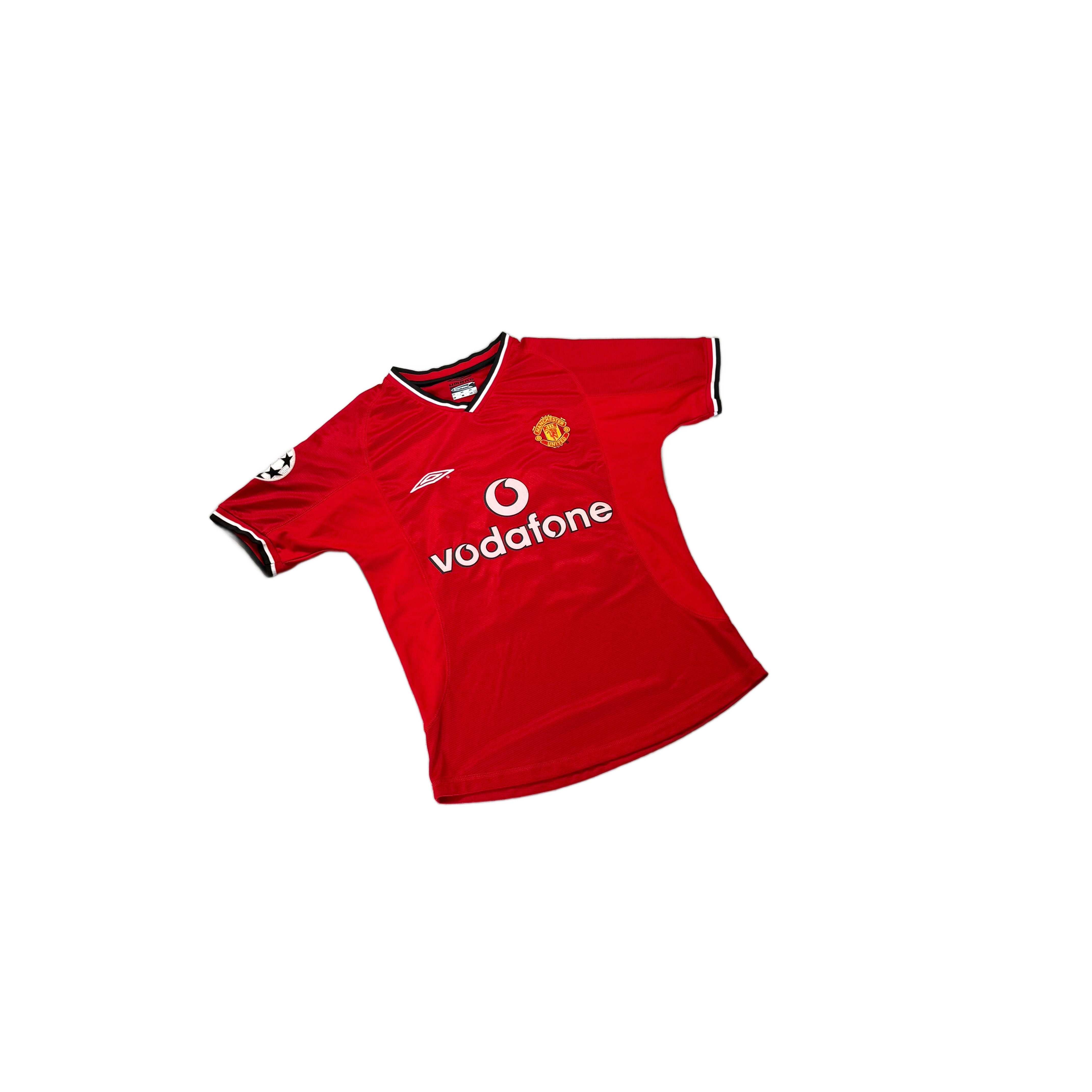 2000 - 02 Manchester United Home 'Solskjaer' Shirt - S
