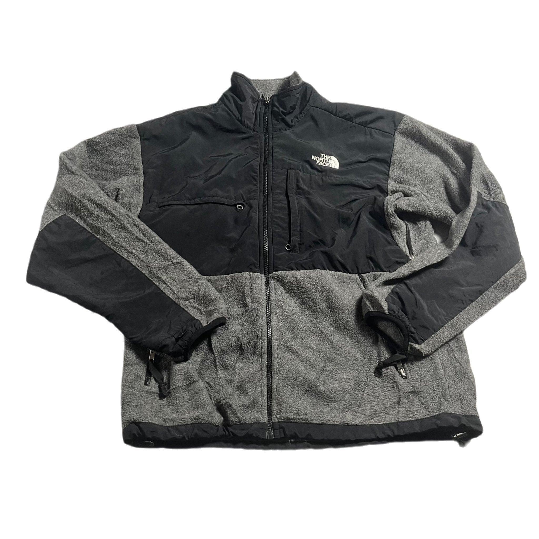 Vintage Grey The North Face (TNF) Denali Fleece - M