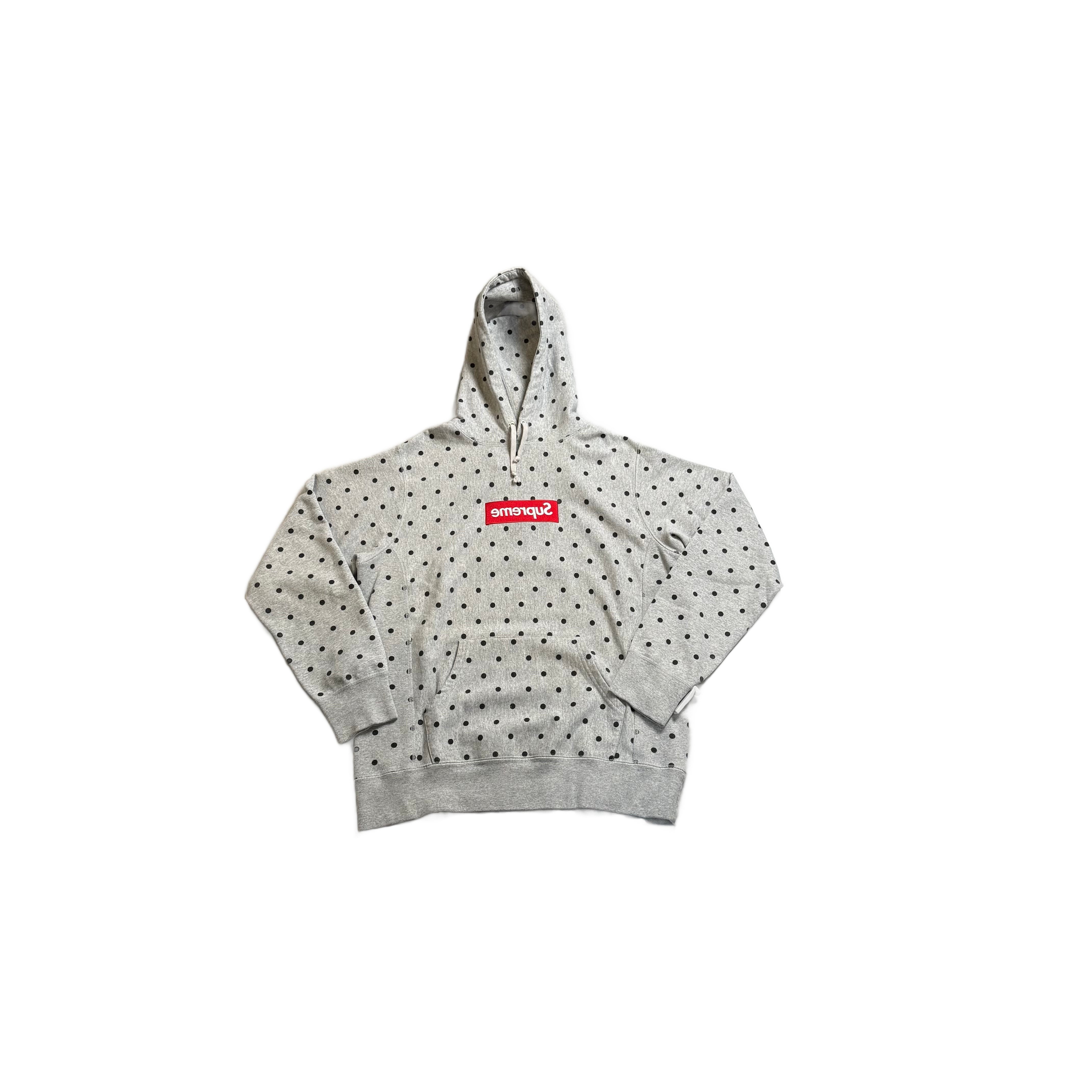 Brand New Supreme x Comme Des Garcons (CDG) Box Logo Hoodie - L