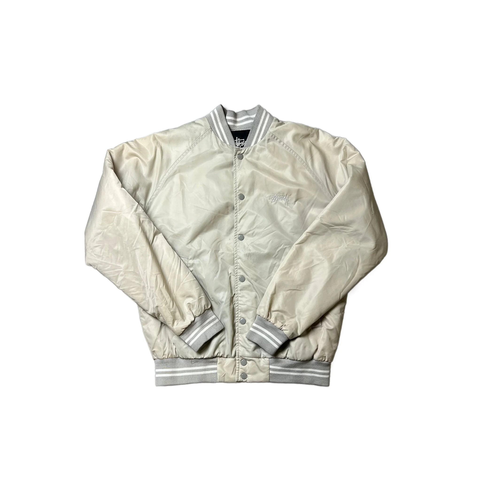 White Stussy Jacket - M