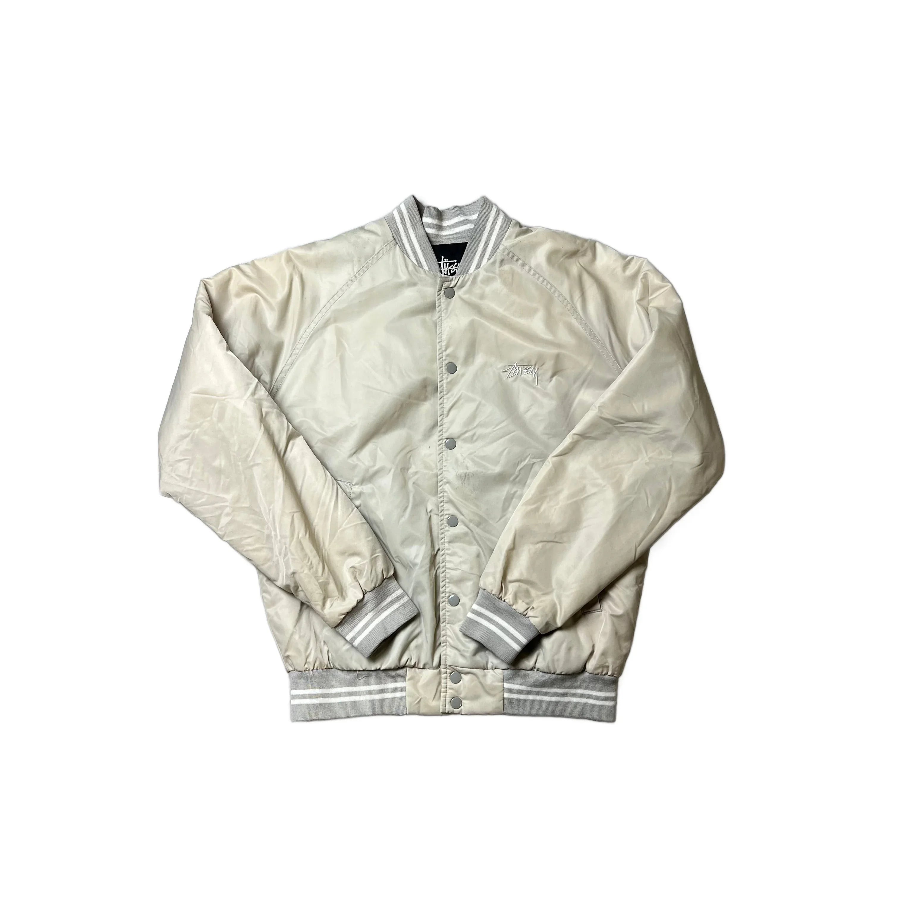 White Stussy Jacket - M
