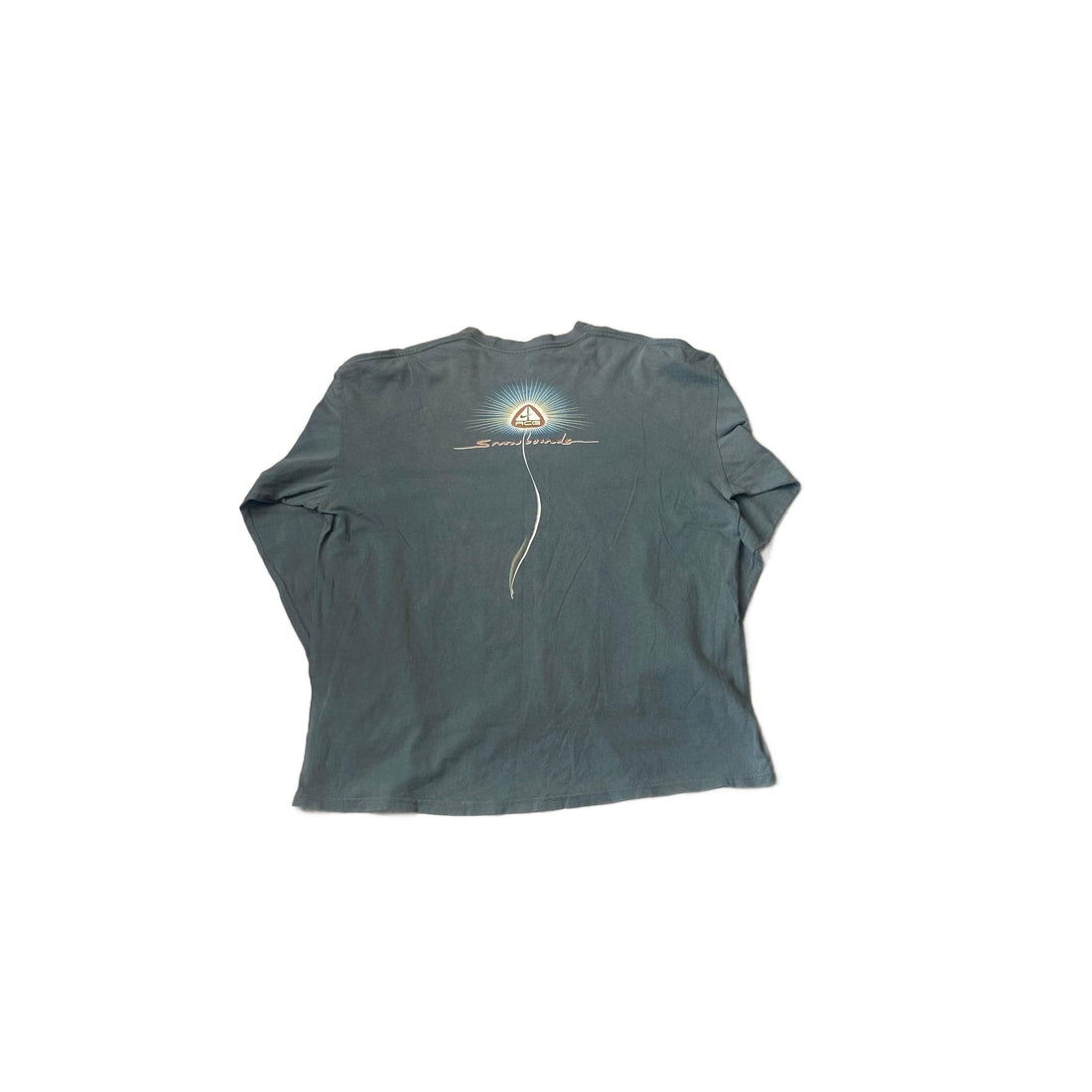Vintage 90s Blue Nike ACG Long Sleeve Tee - XL