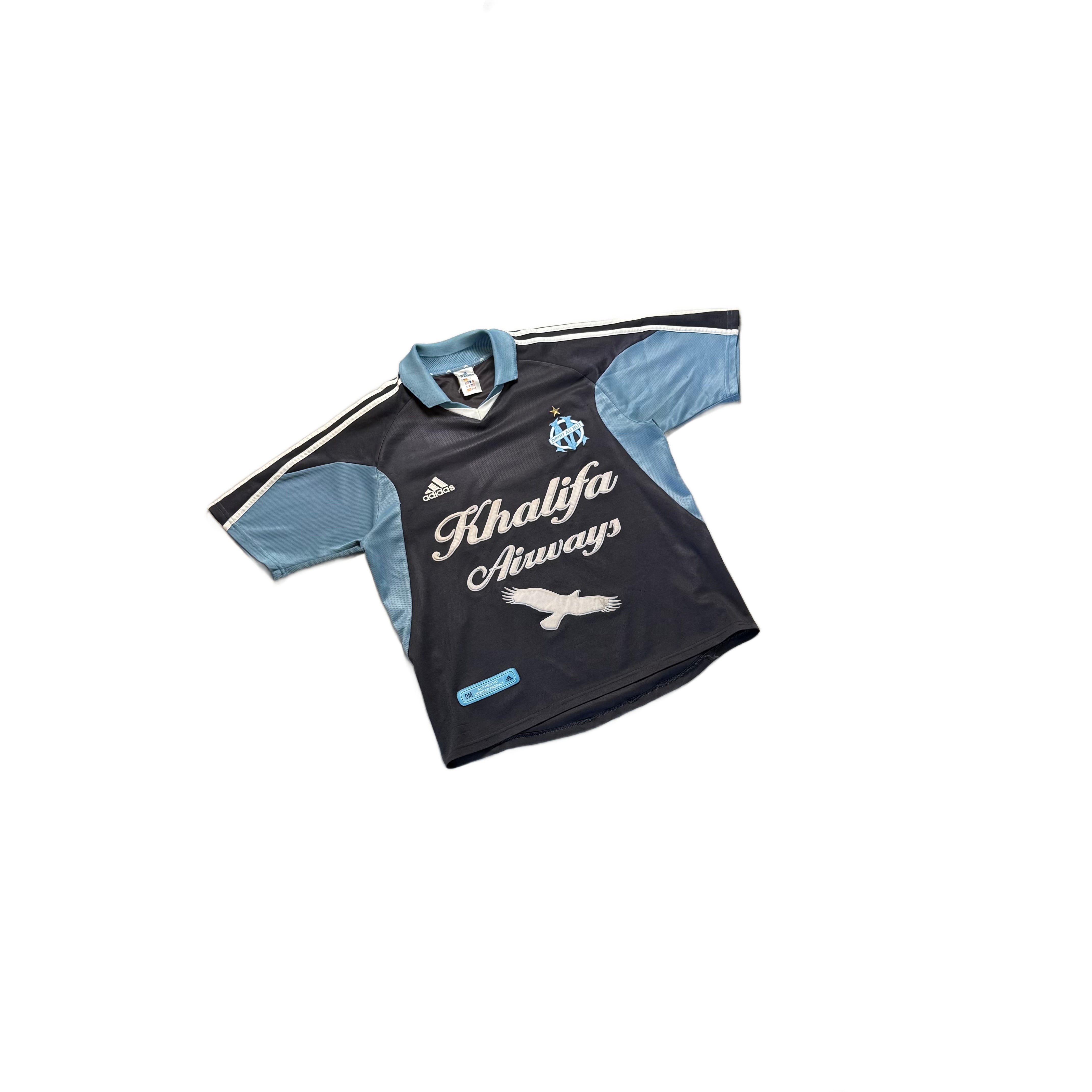 2001 - 02 Olympique Marseille Away Shirt - M