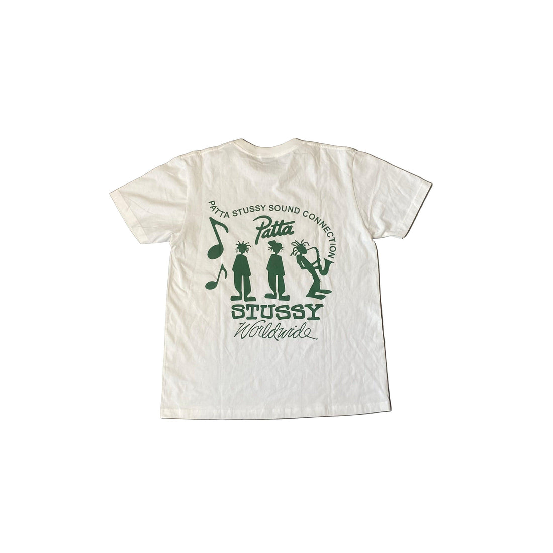 White Stussy x Patta Tee - M