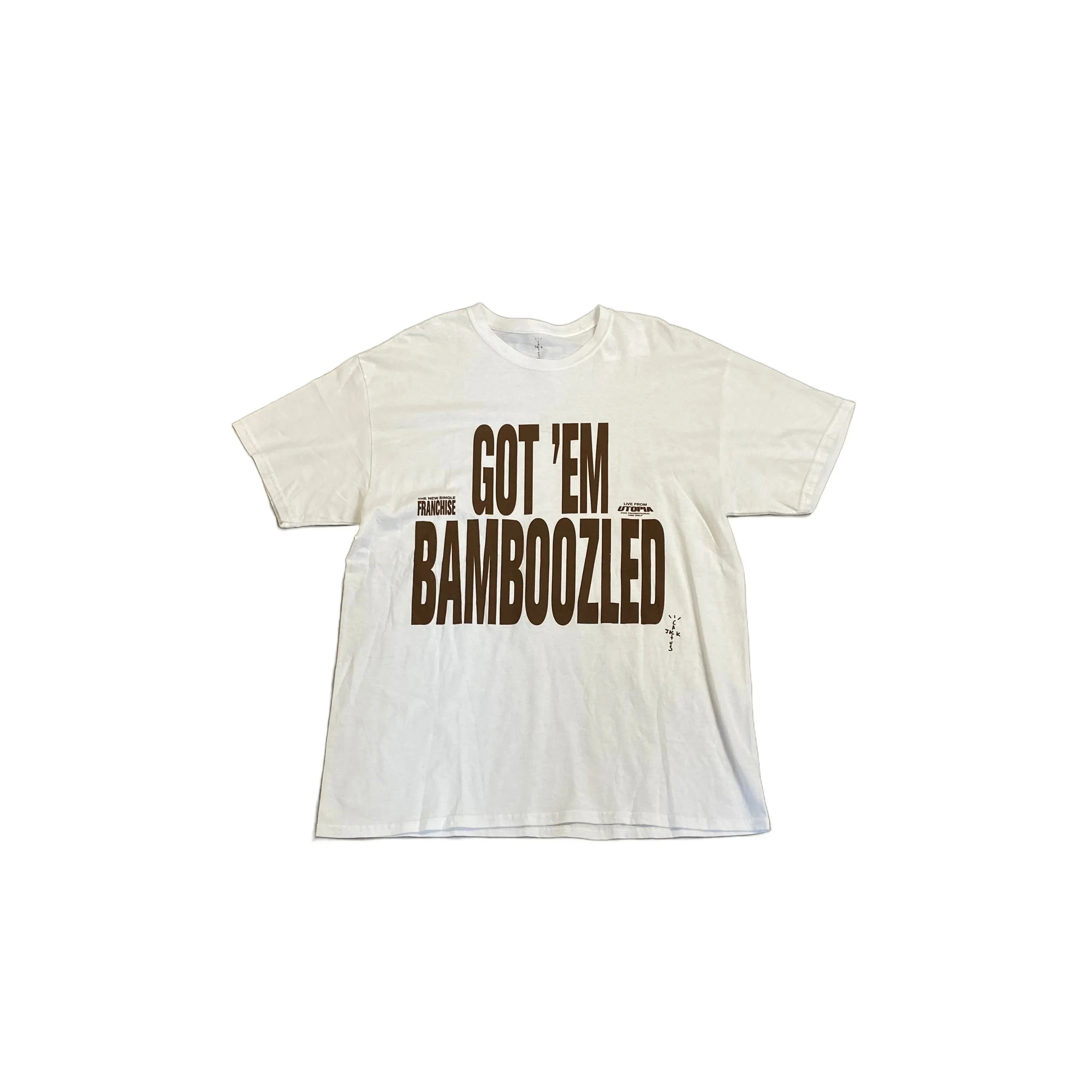 White Travis Scott (Cactus Jack) Tee - XXL