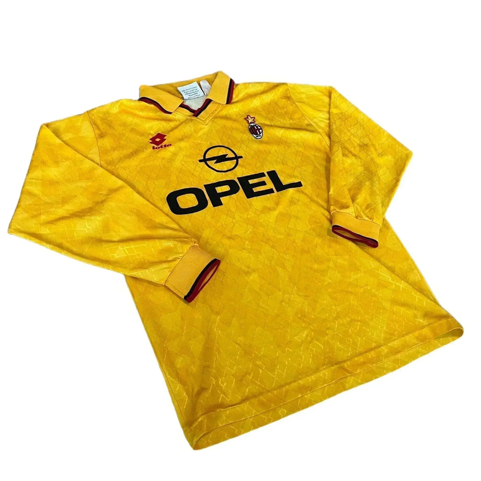 1994 - 96 AC Milan 3rd Long Sleeve Shirt - M