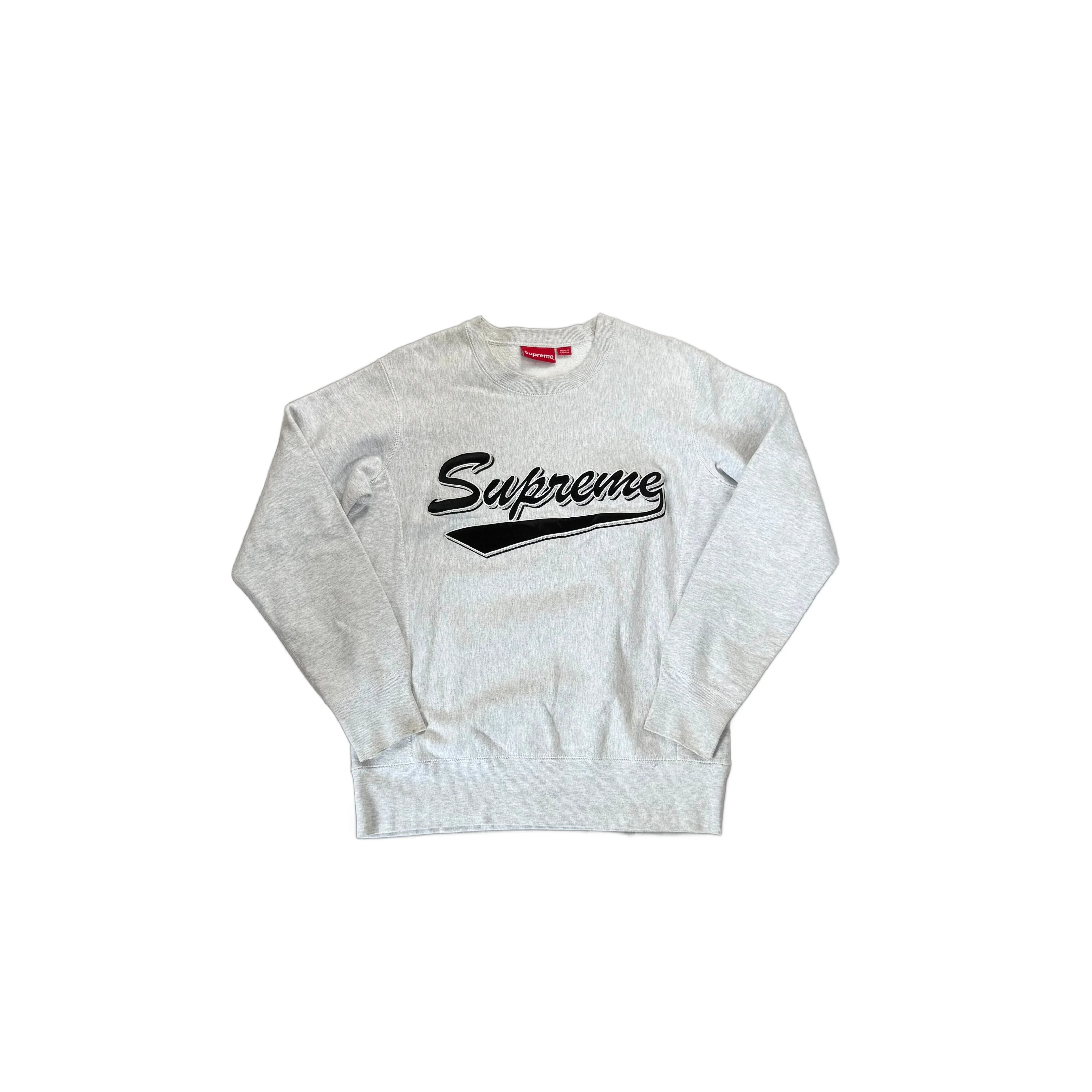 Grey Supreme Sweatshirt - S