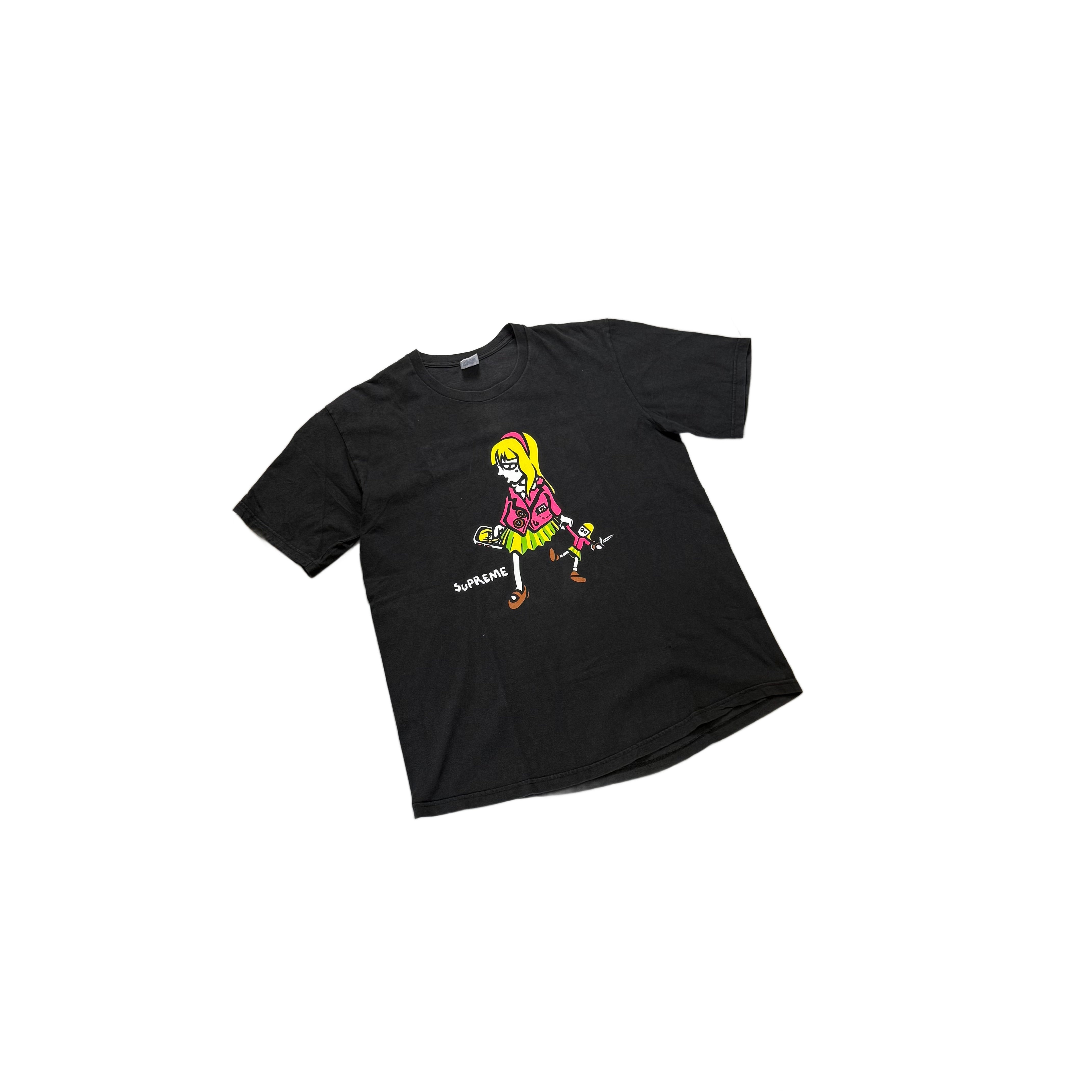 Black Supreme Tee - L