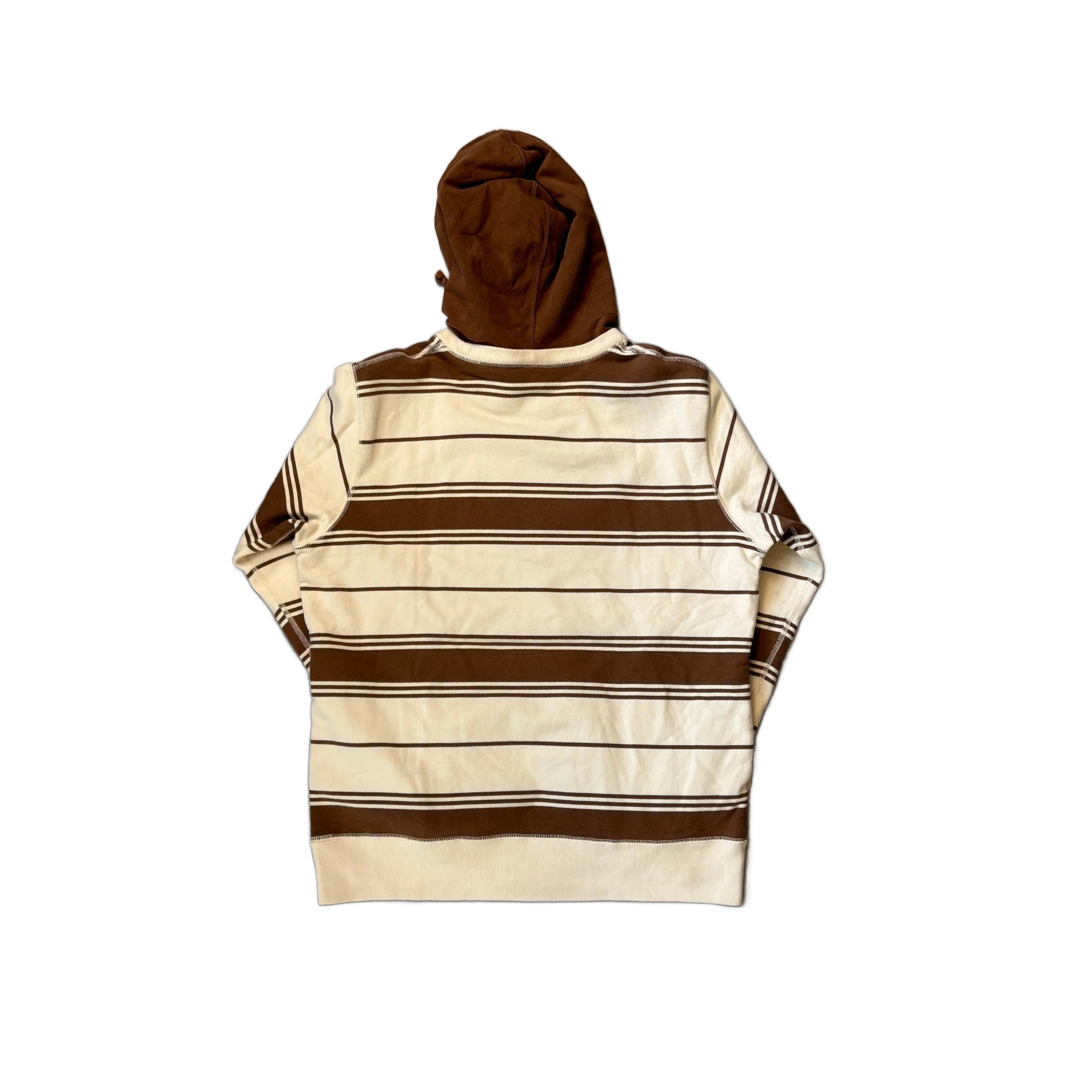 Brown Supreme Hoodie - M
