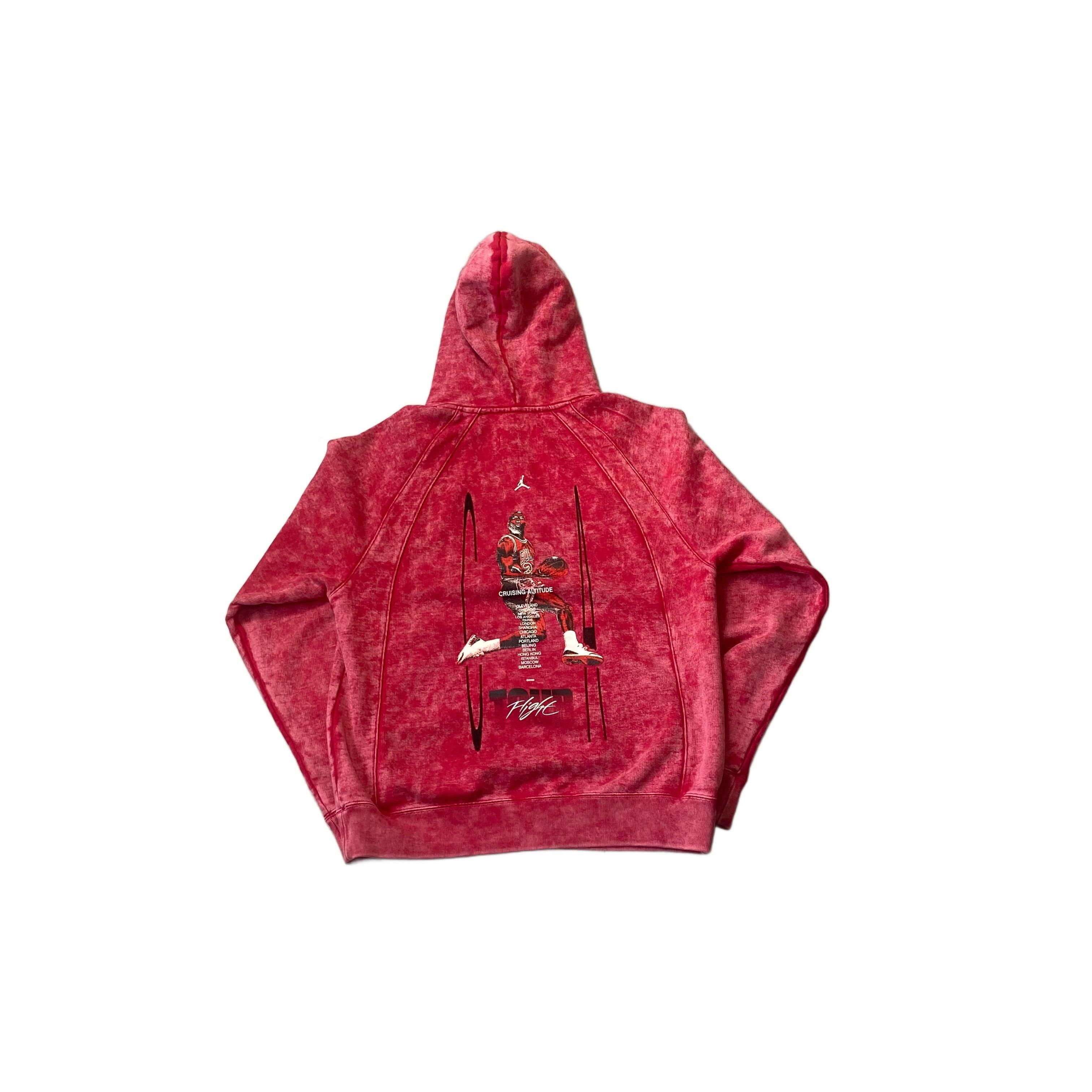 Red Jordan Hoodie - M