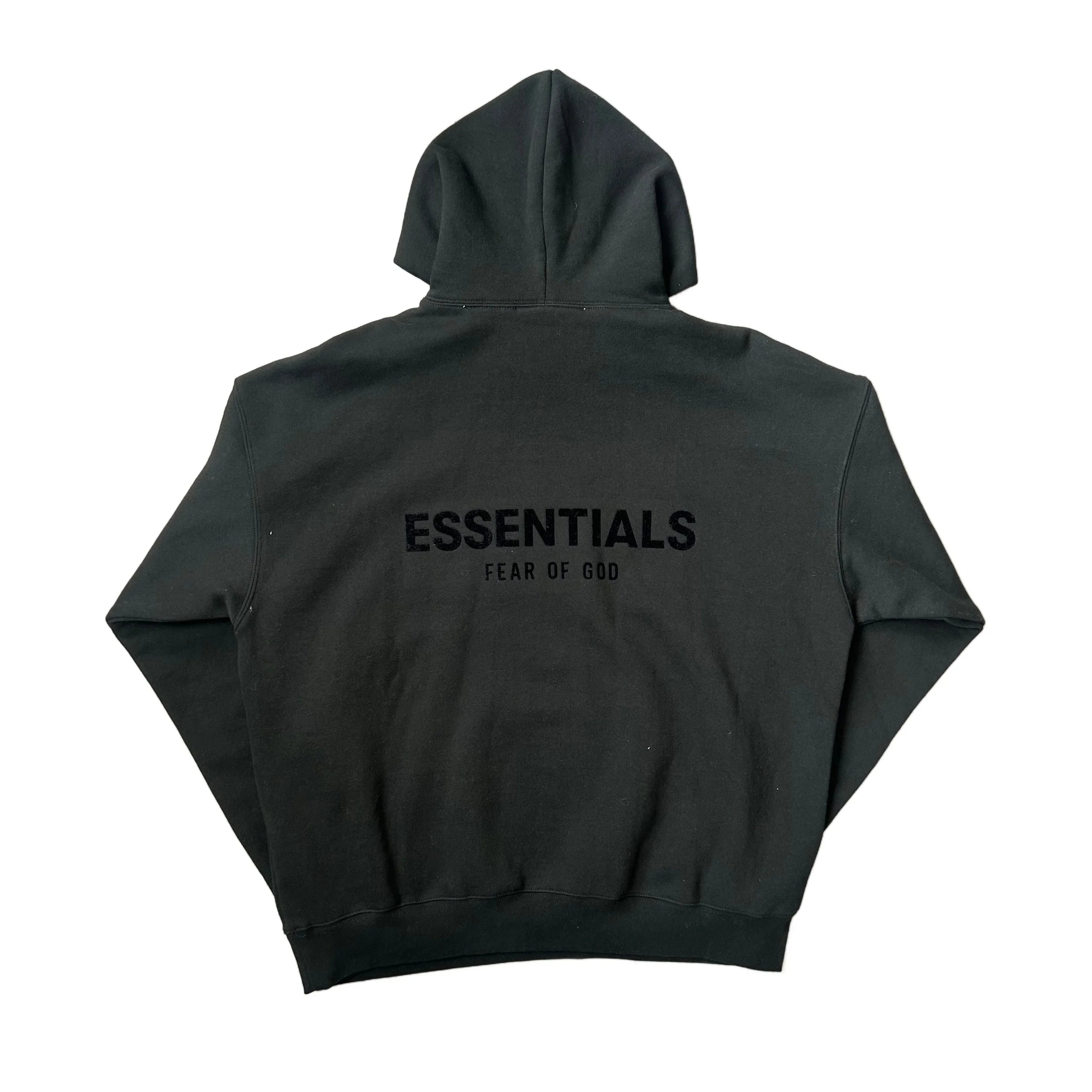 BNWT Black Fear of God Essentials Hoodie - S
