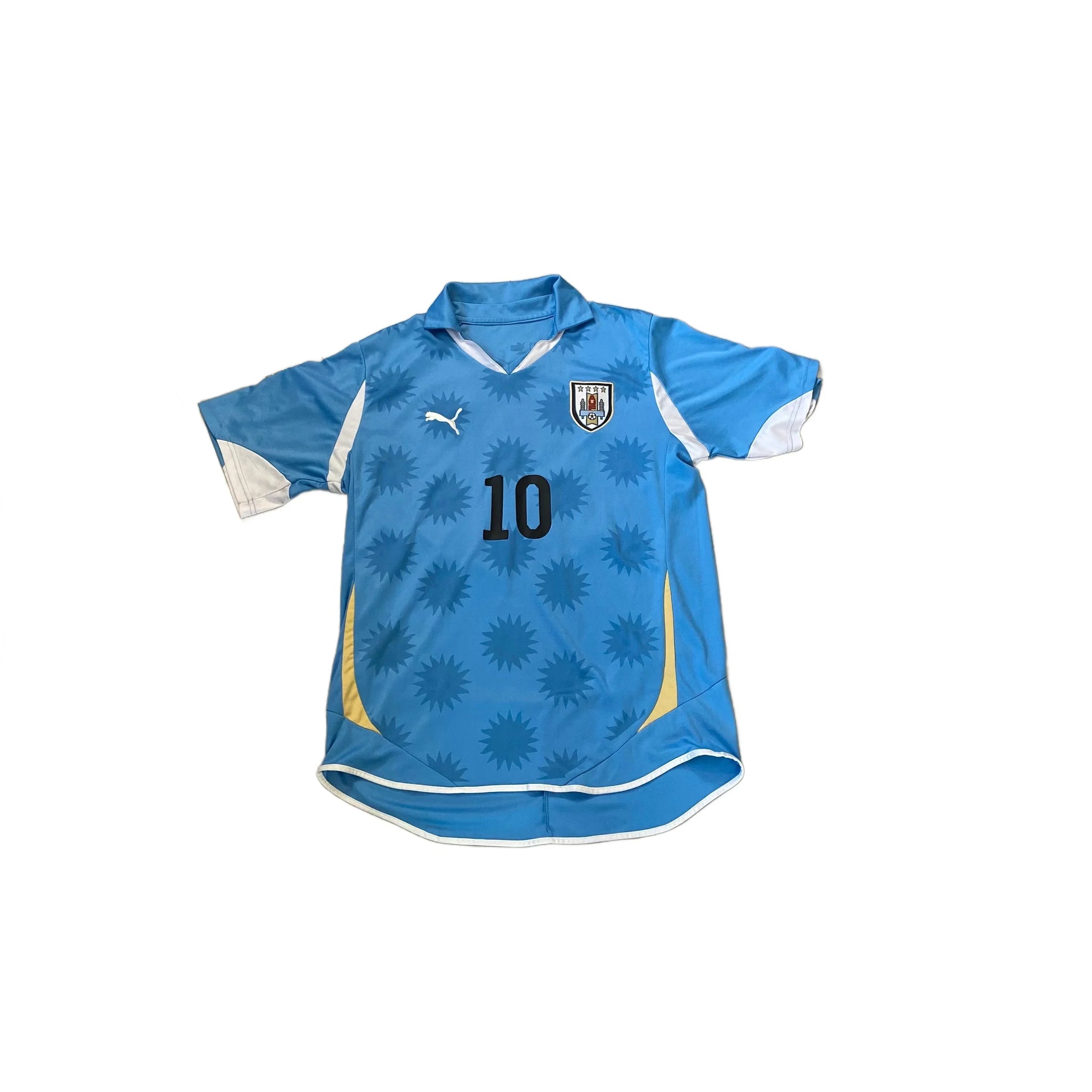 2010 Urugary Home 'Forlan' Shirt - XL