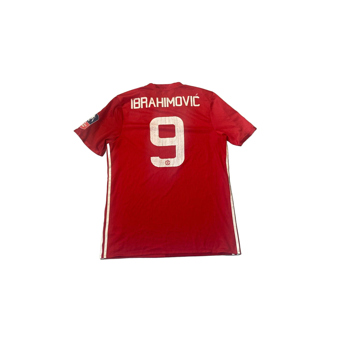 2016 - 17 Manchester United Home 'Ibrahimovic' Shirt - XL