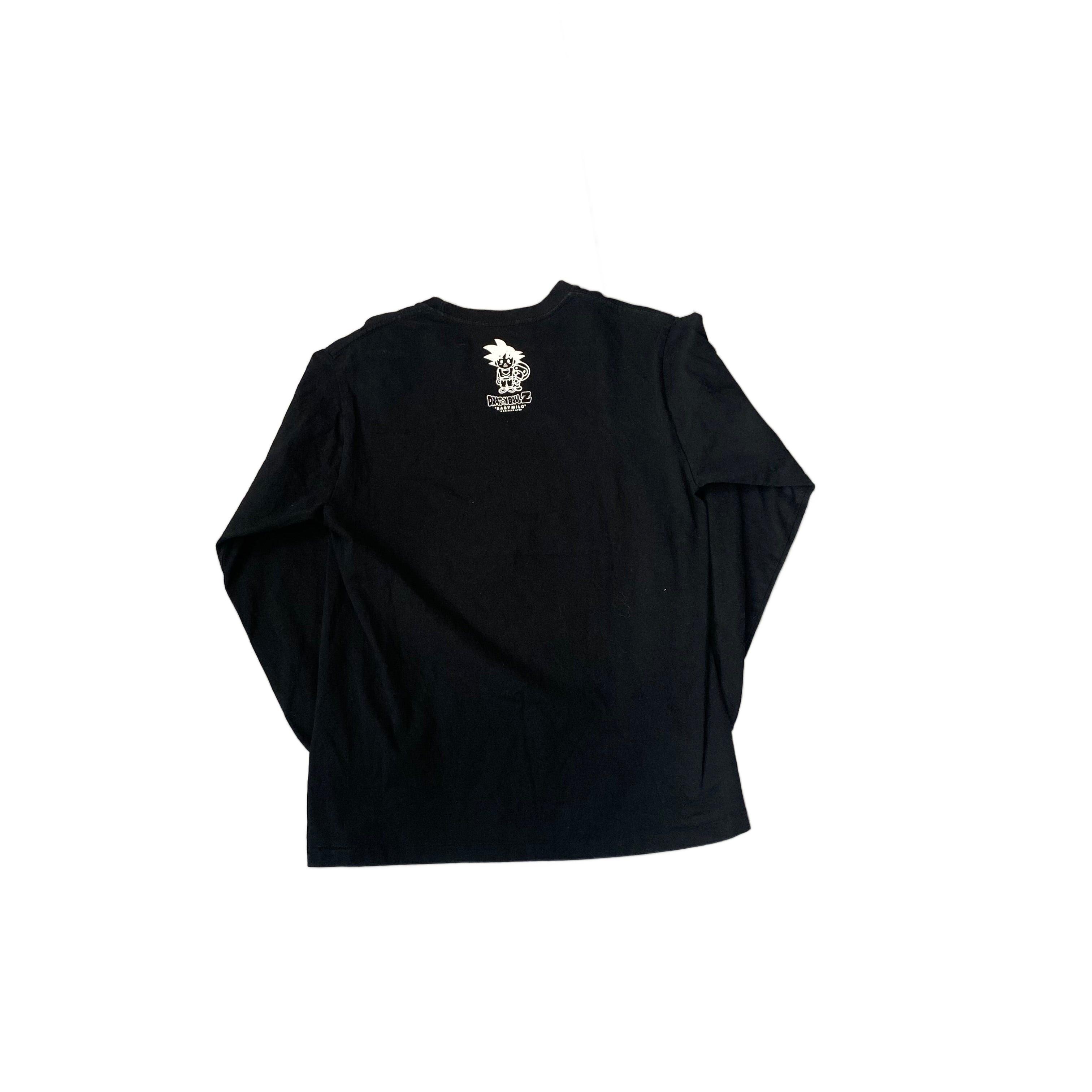 Black A Bathing Ape (BAPE) x Dragonball Z Long Sleeve Tee - M