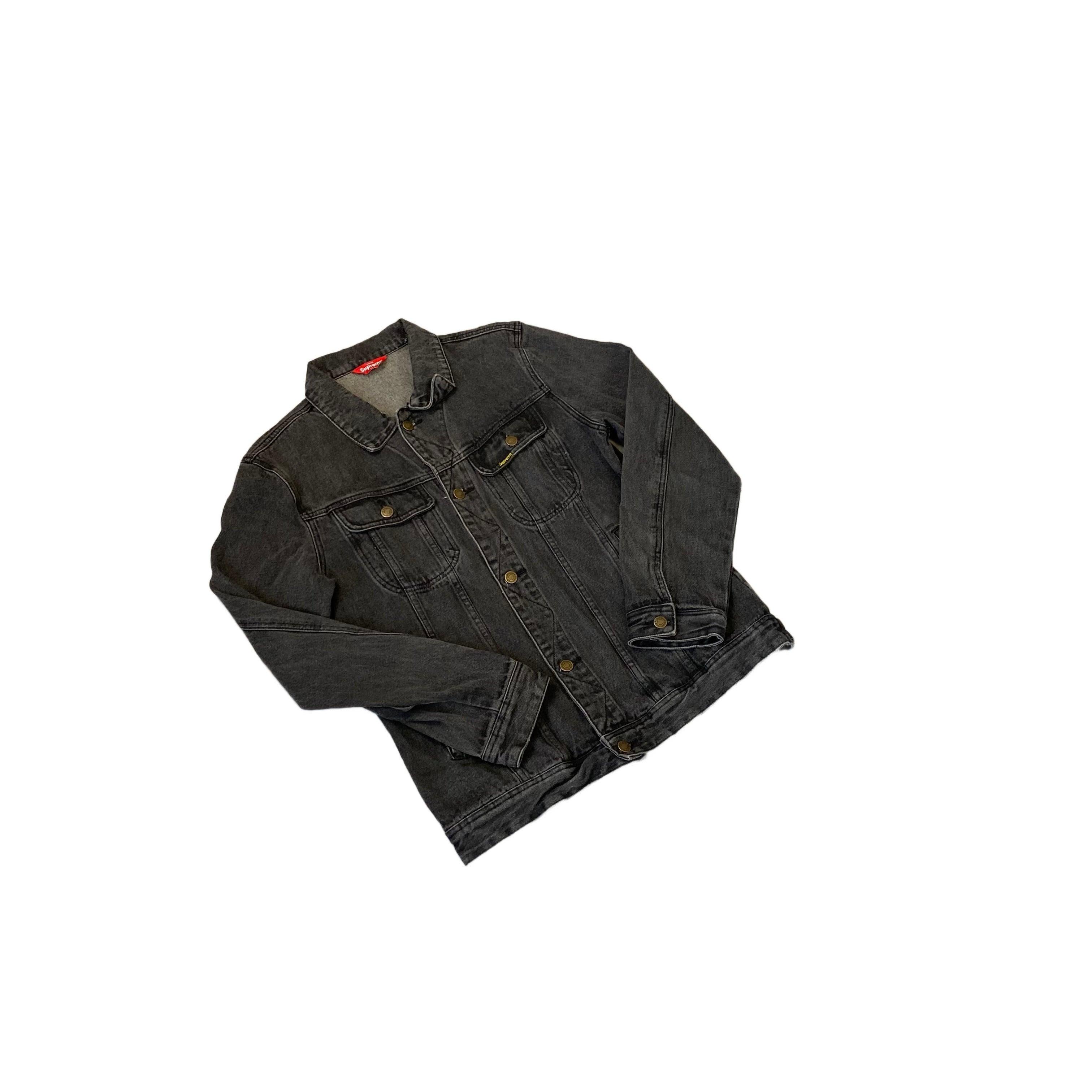 Black Supreme x Playboy Denim Jacket - L