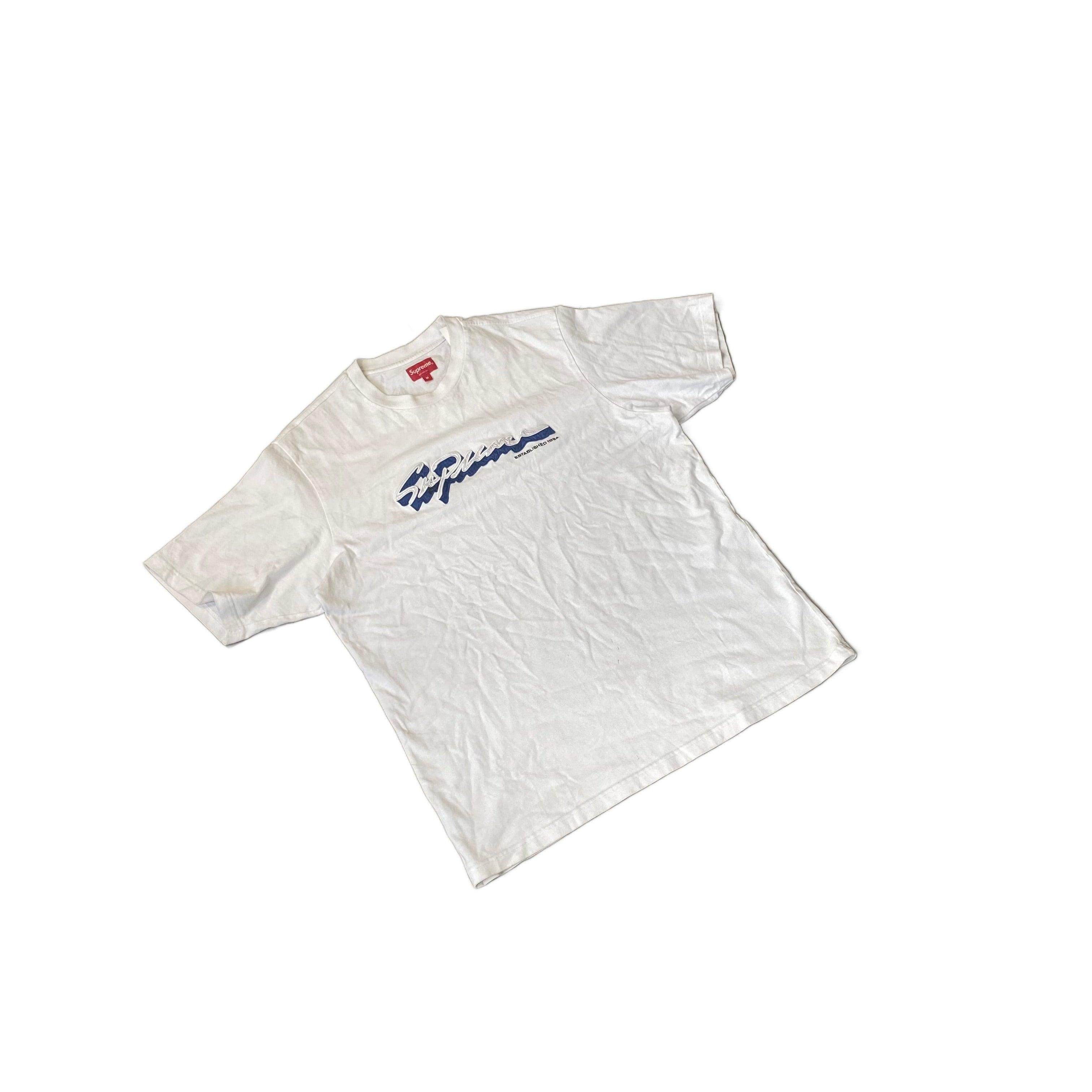White Supreme Tee - M
