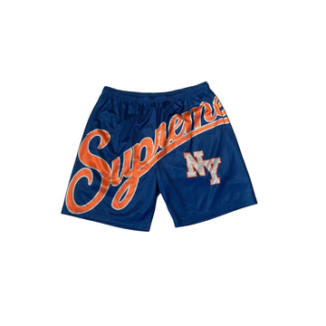 Blue + Orange Supreme Shorts - M