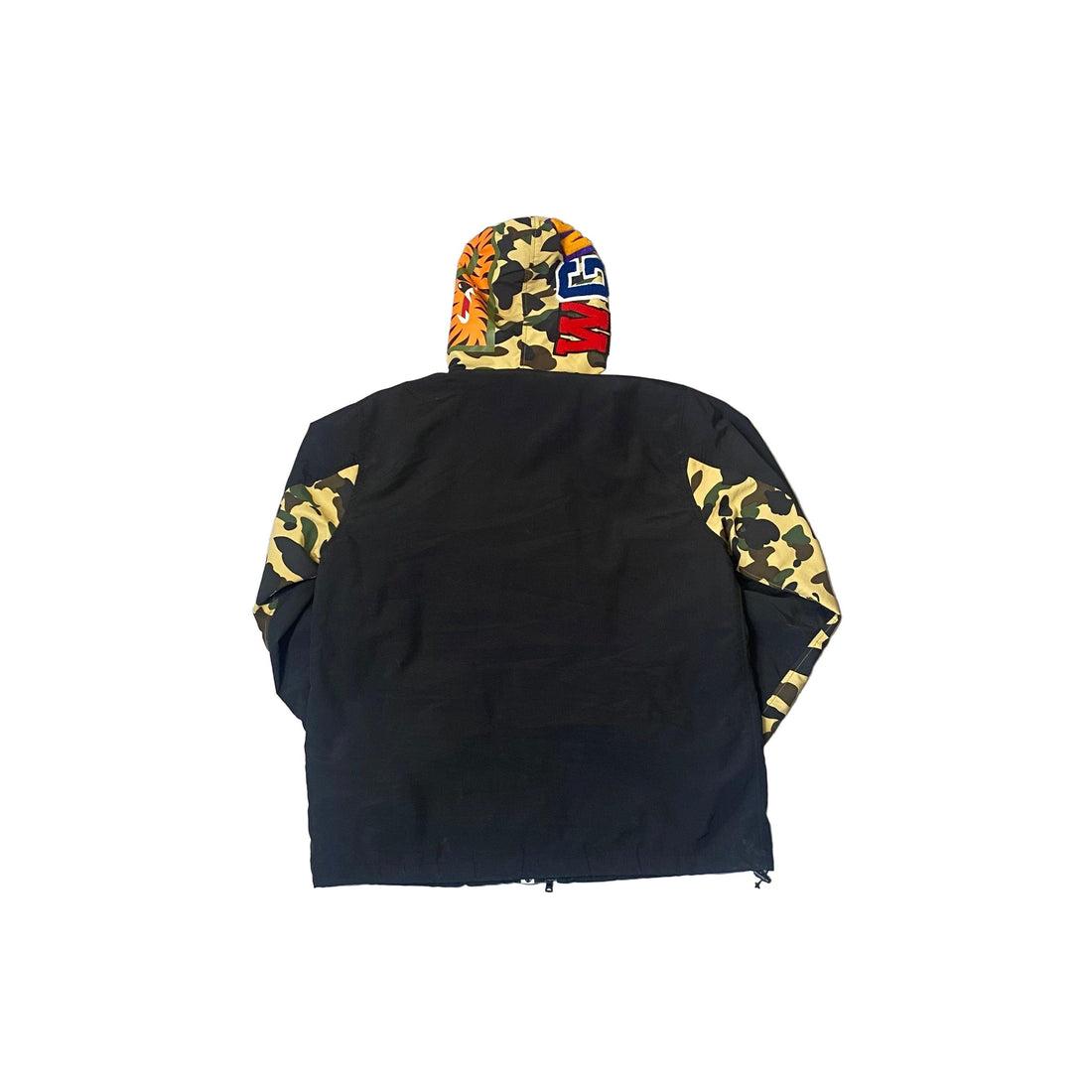 Black + Camo A Bathing Ape (BAPE) Jacket - L