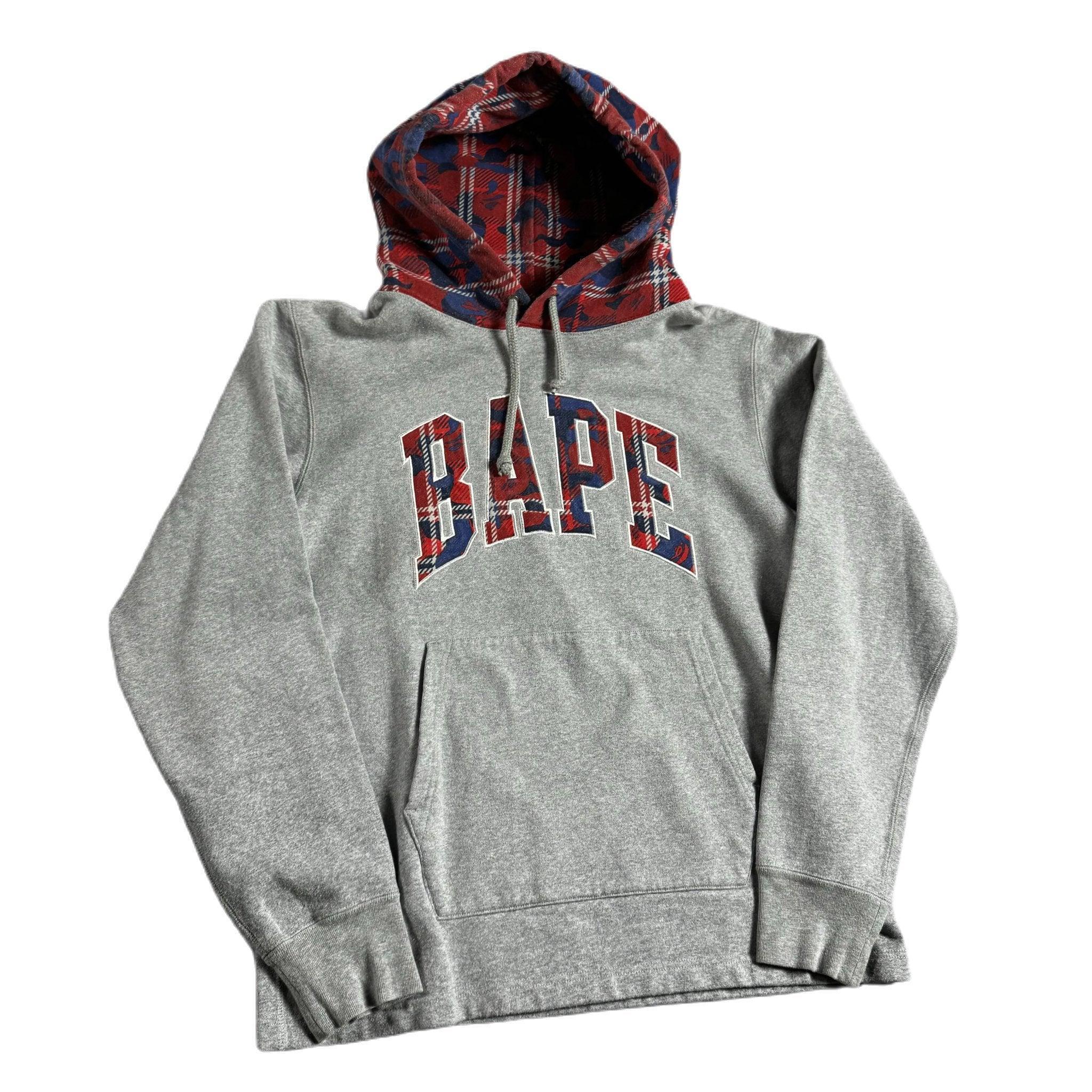 Grey A Bathing Ape (BAPE) Hoodie - M