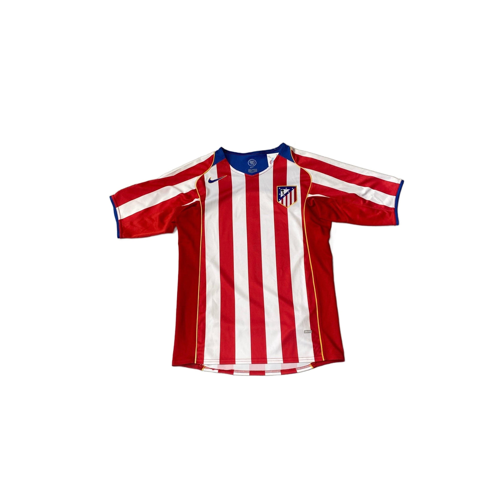2004 - 05 Atletico Madrid Home 'Torres' Shirt - S