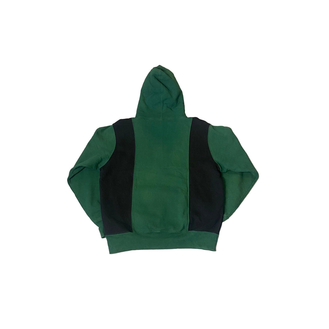 Green + Black Supreme Hoodie - M