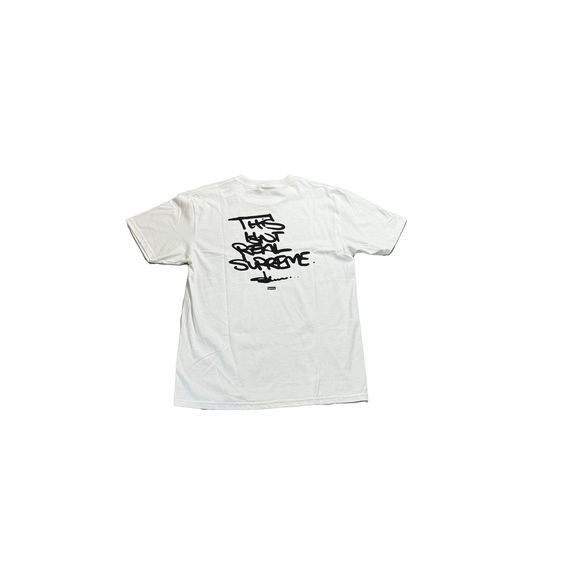 Brand New White Supreme Slawn Box Logo Tee - L