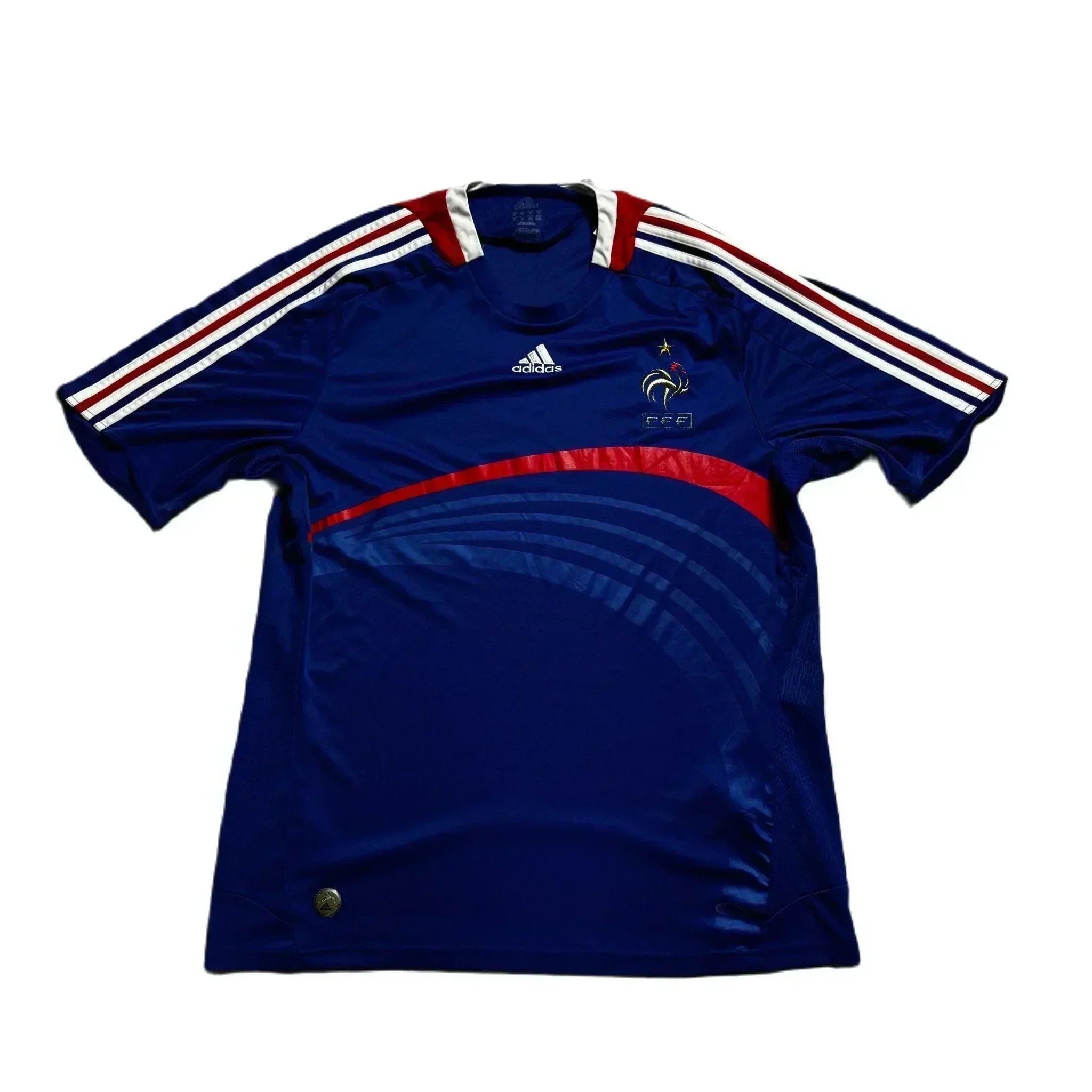 2008 - 09 France Home Shirt - XL