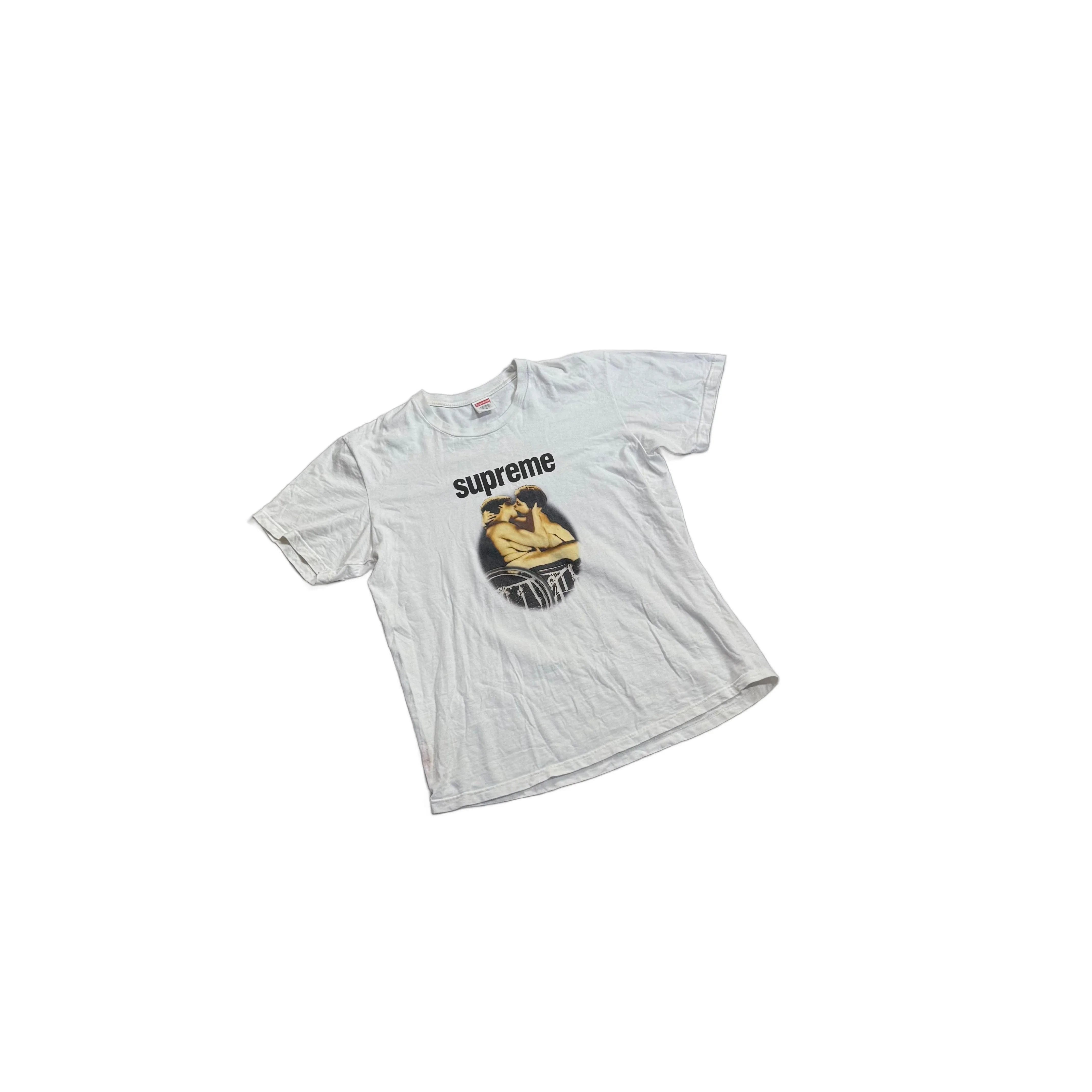 White Supreme Tee - M