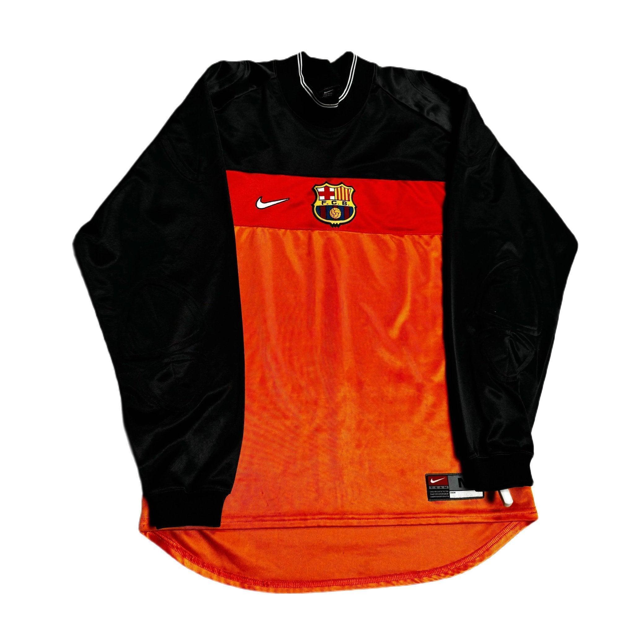 1999 - 00 Barcelona Goalkeeper Shirt - M