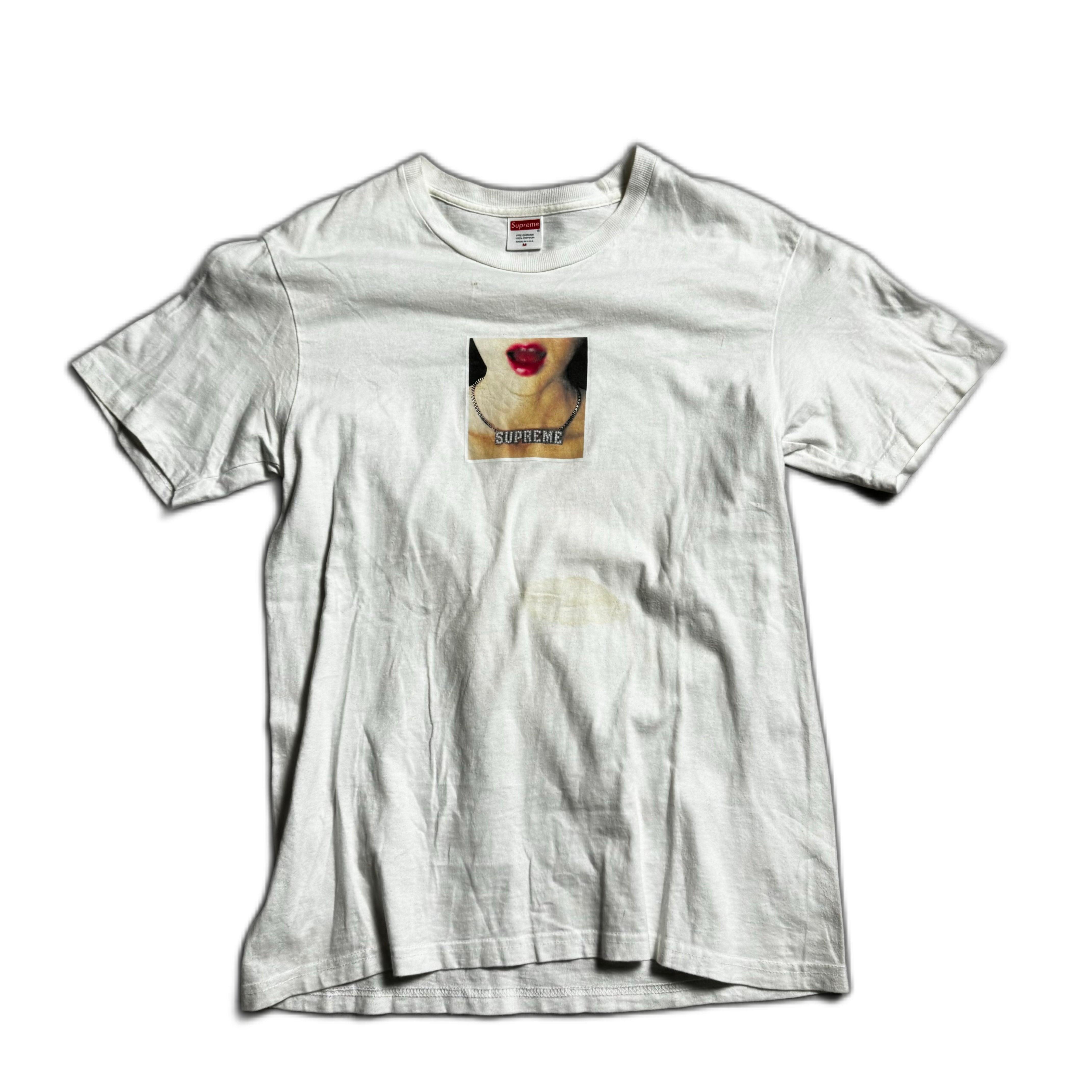 White Supreme Tee - M