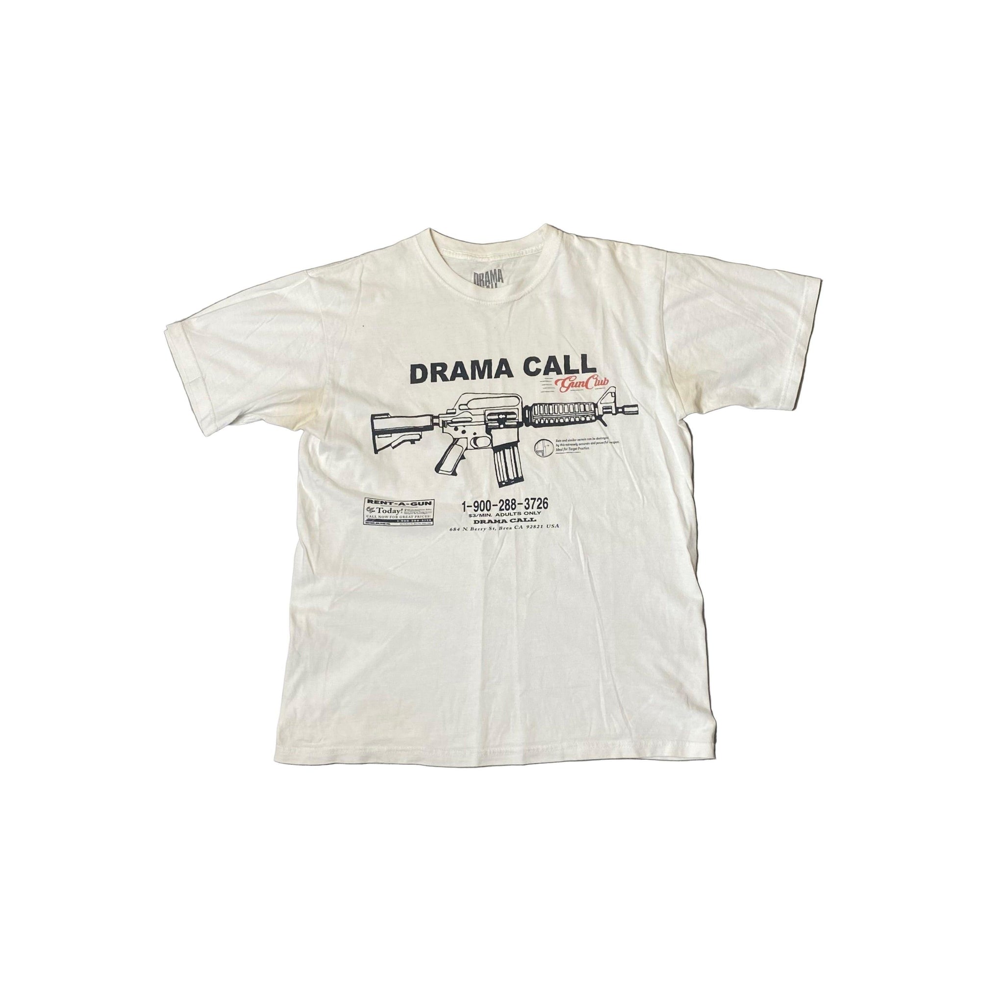 White Drama Call Tee - S