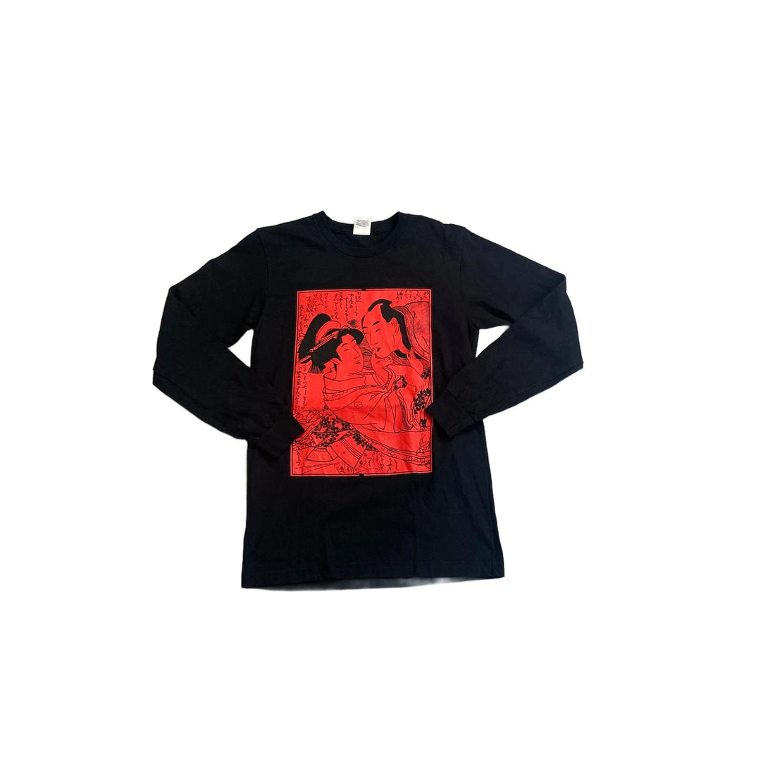 Black Supreme Long Sleeve Tee - S