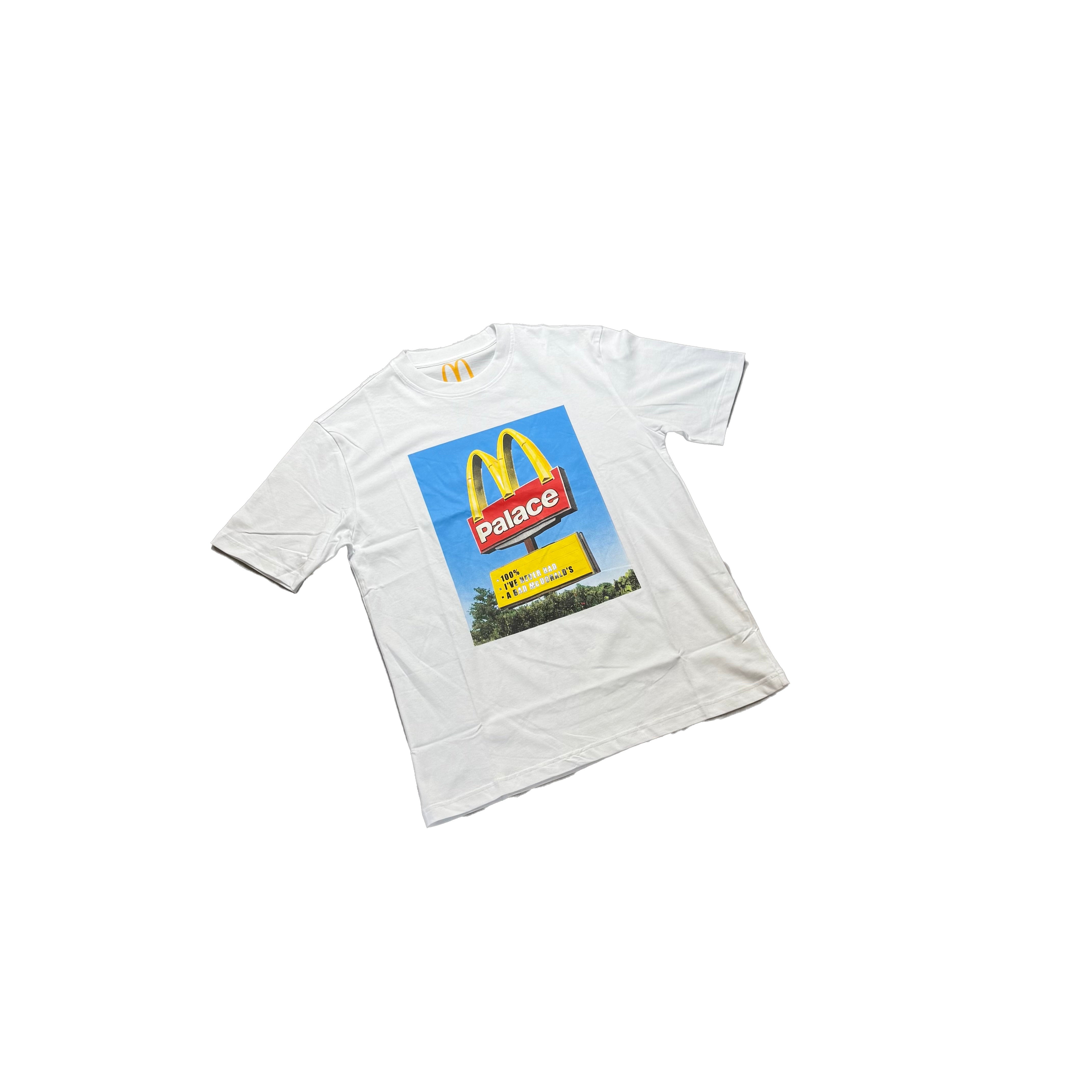 Brand New White Palace x McDonalds Tee - L