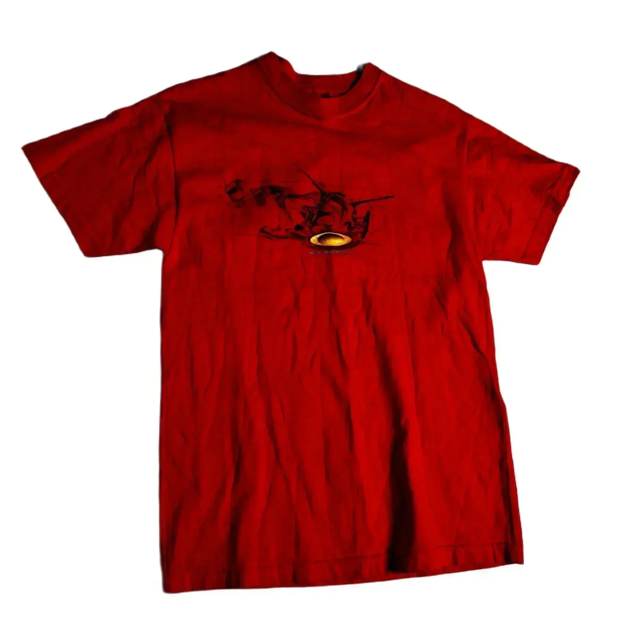 Vintage Red Oakley Tee - M
