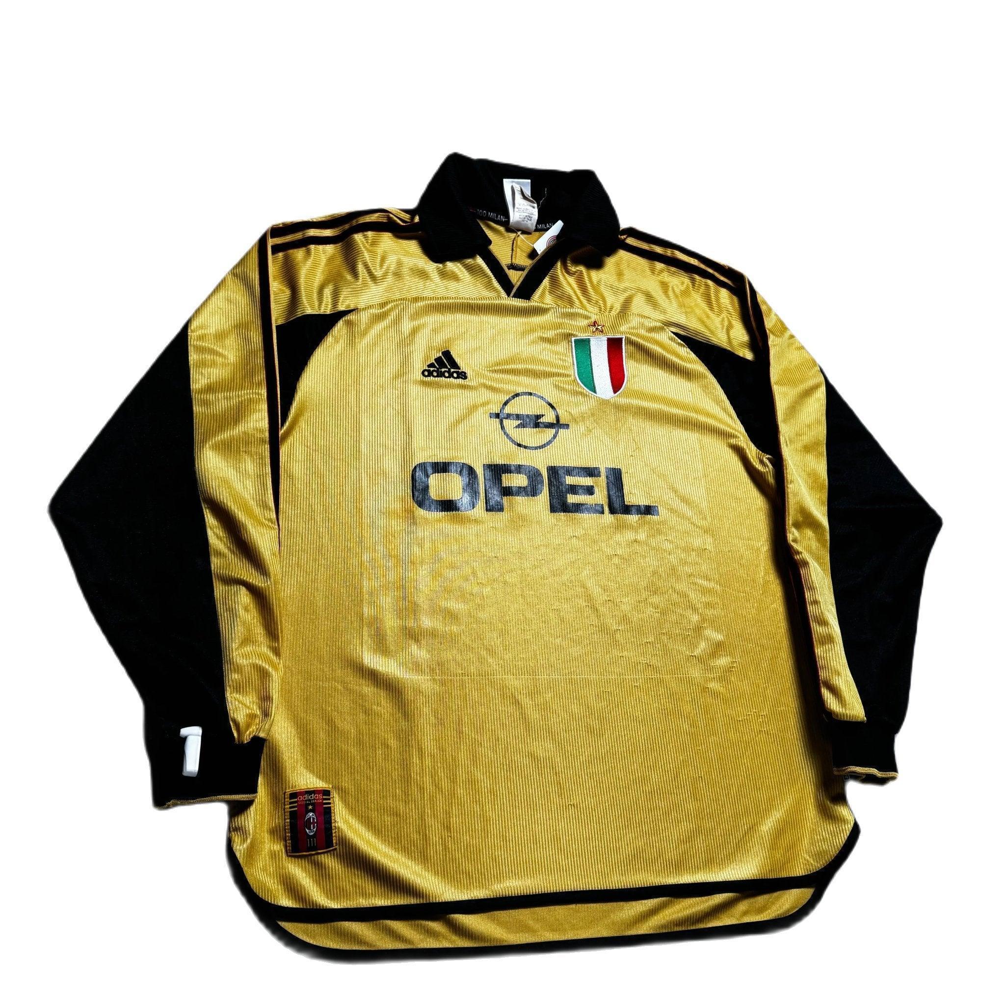 1999 - 00 AC Milan Centenary Long Sleeve Shirt - XL