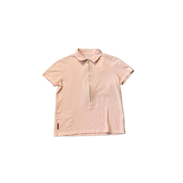 Vintage Pink Prada 1/2 Zip Polo Shirt - S