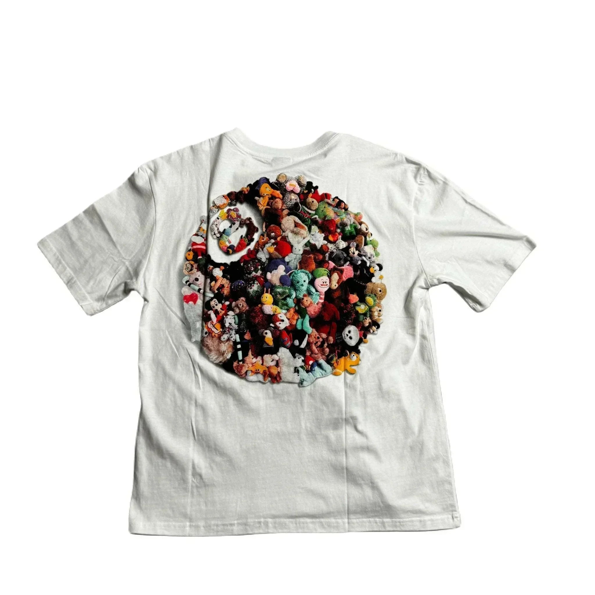 White Stussy Tee - L