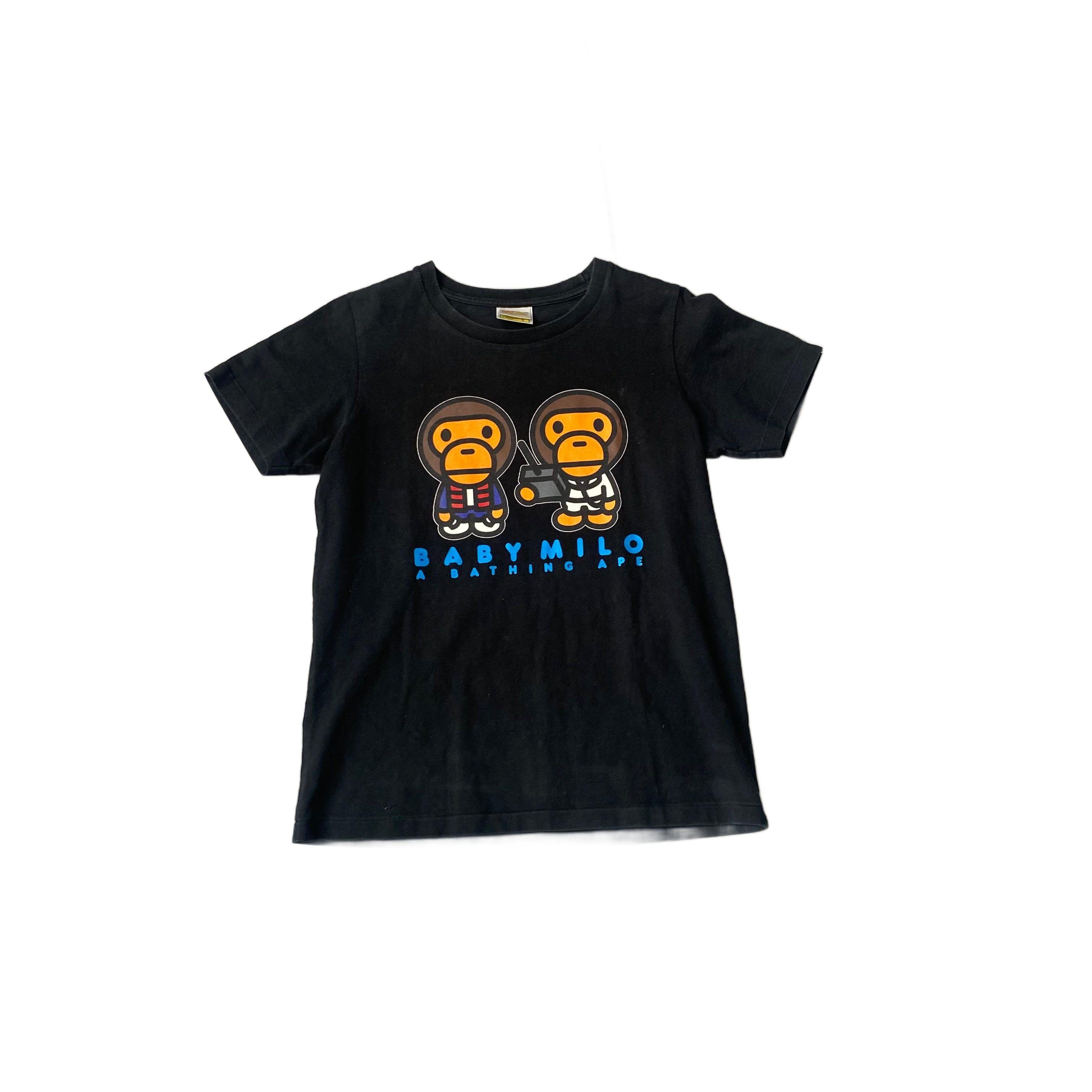 Black A Bathing Ape (BAPE) x Back To The Future Tee - S
