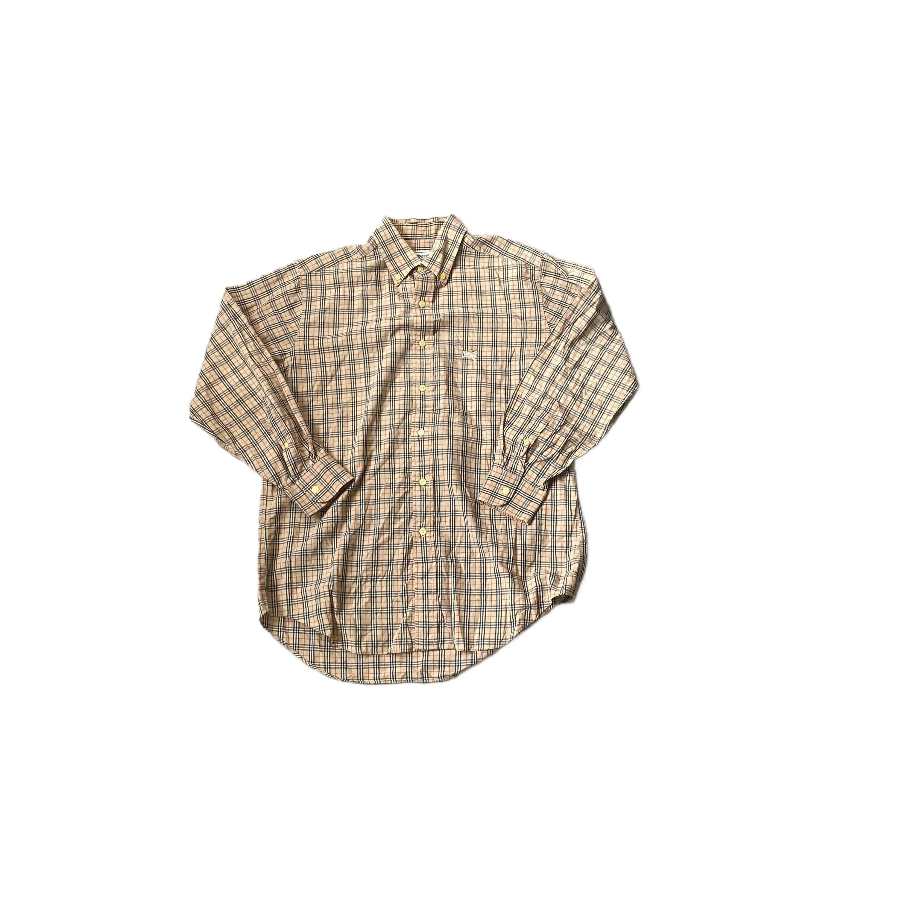 Vintage Burberry Long Sleeve Shirt - M