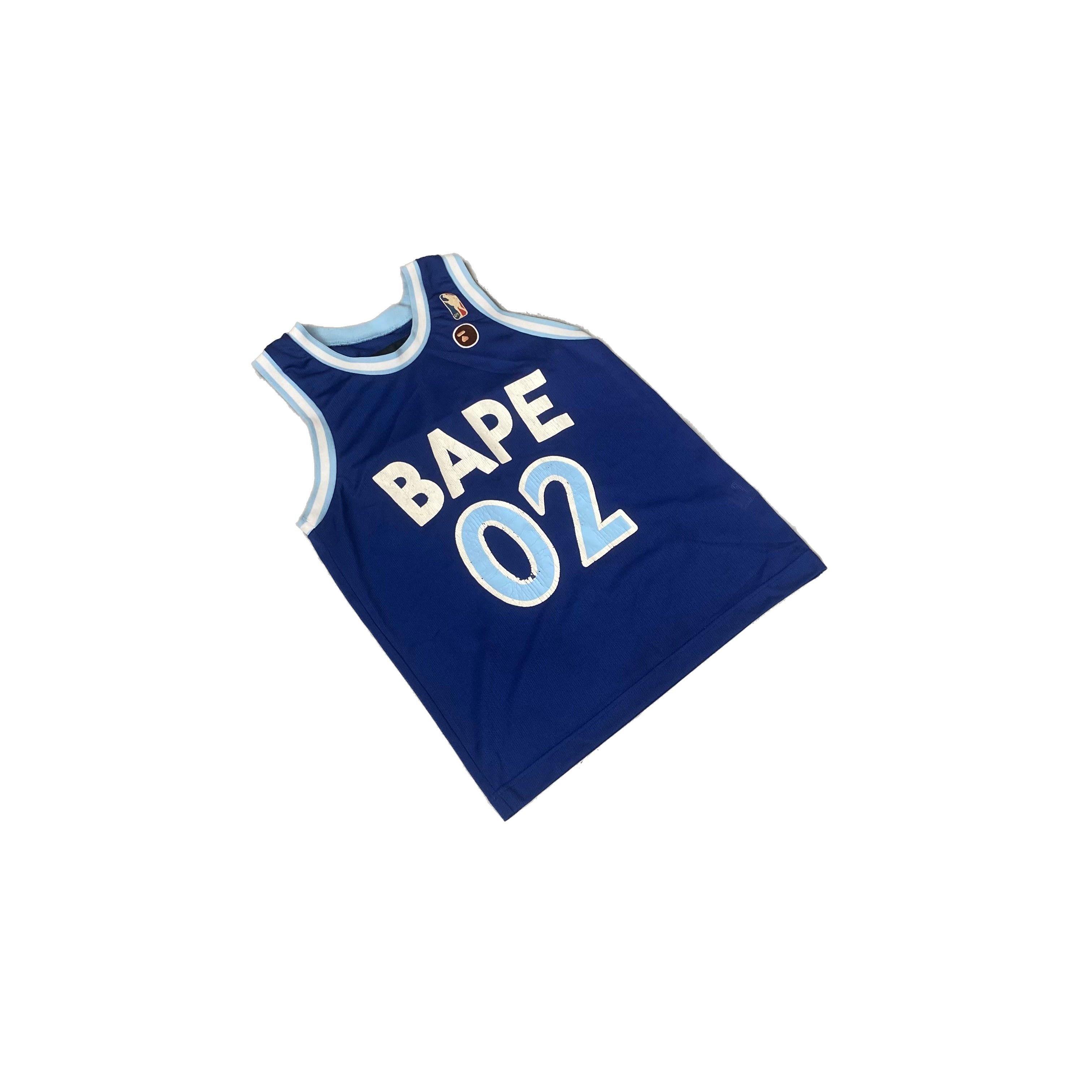 Blue A Bathing Ape (BAPE) Jersey - S