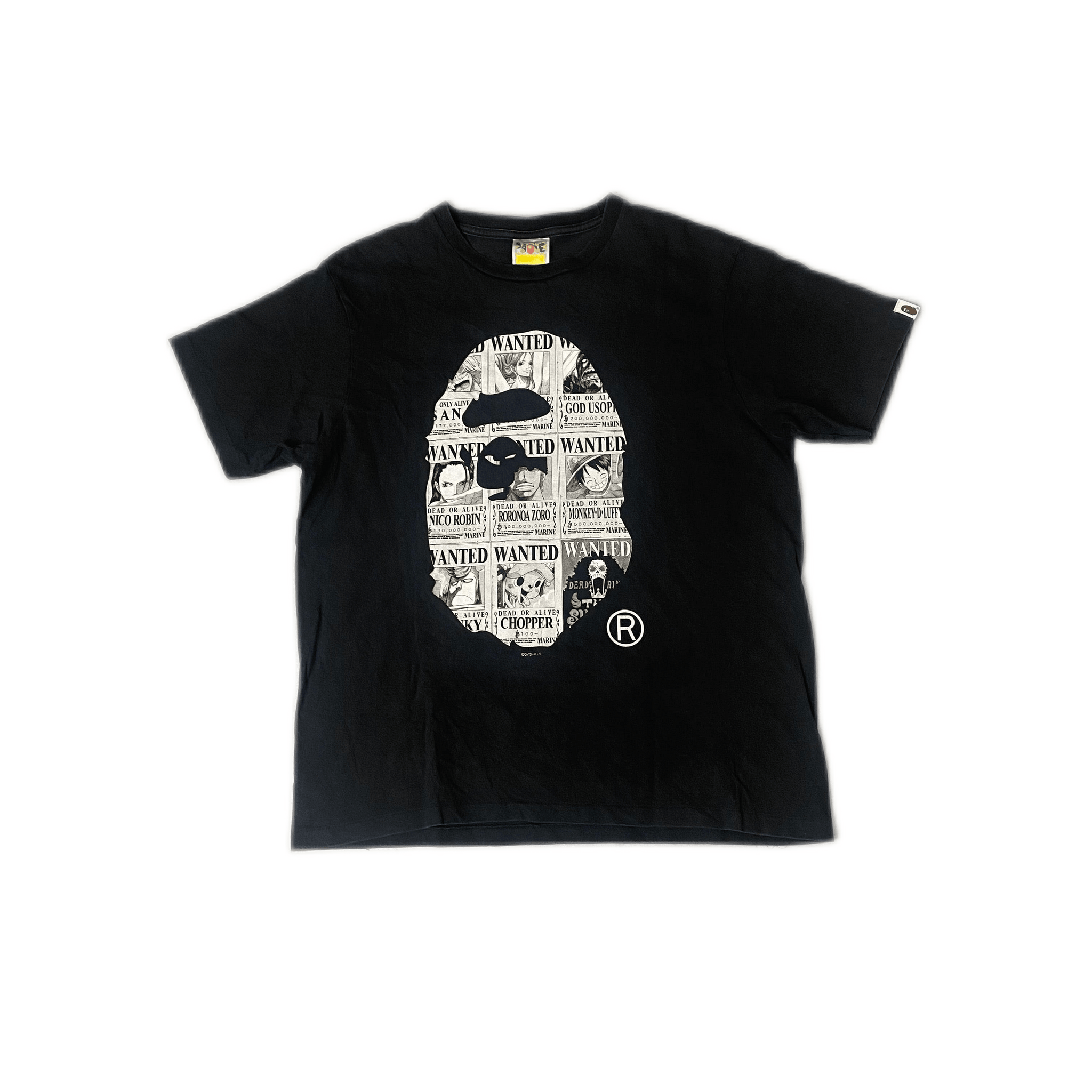 Black A Bathing Ape (BAPE) x One Piece Tee - M